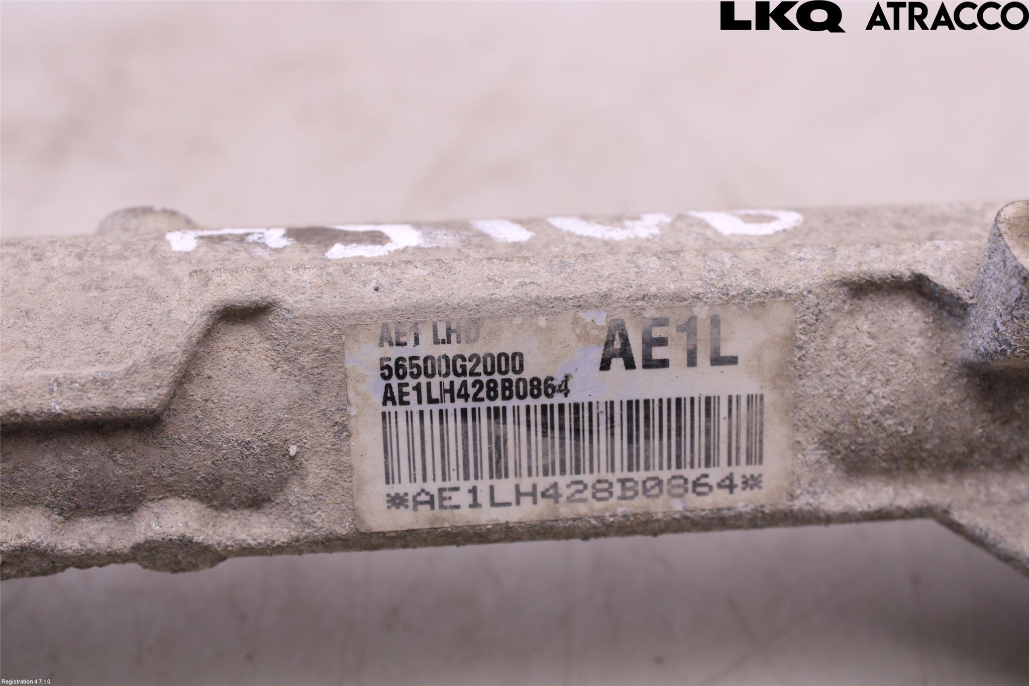 Hyundai IONIQ AE 17-22 Snekke - Tannstang