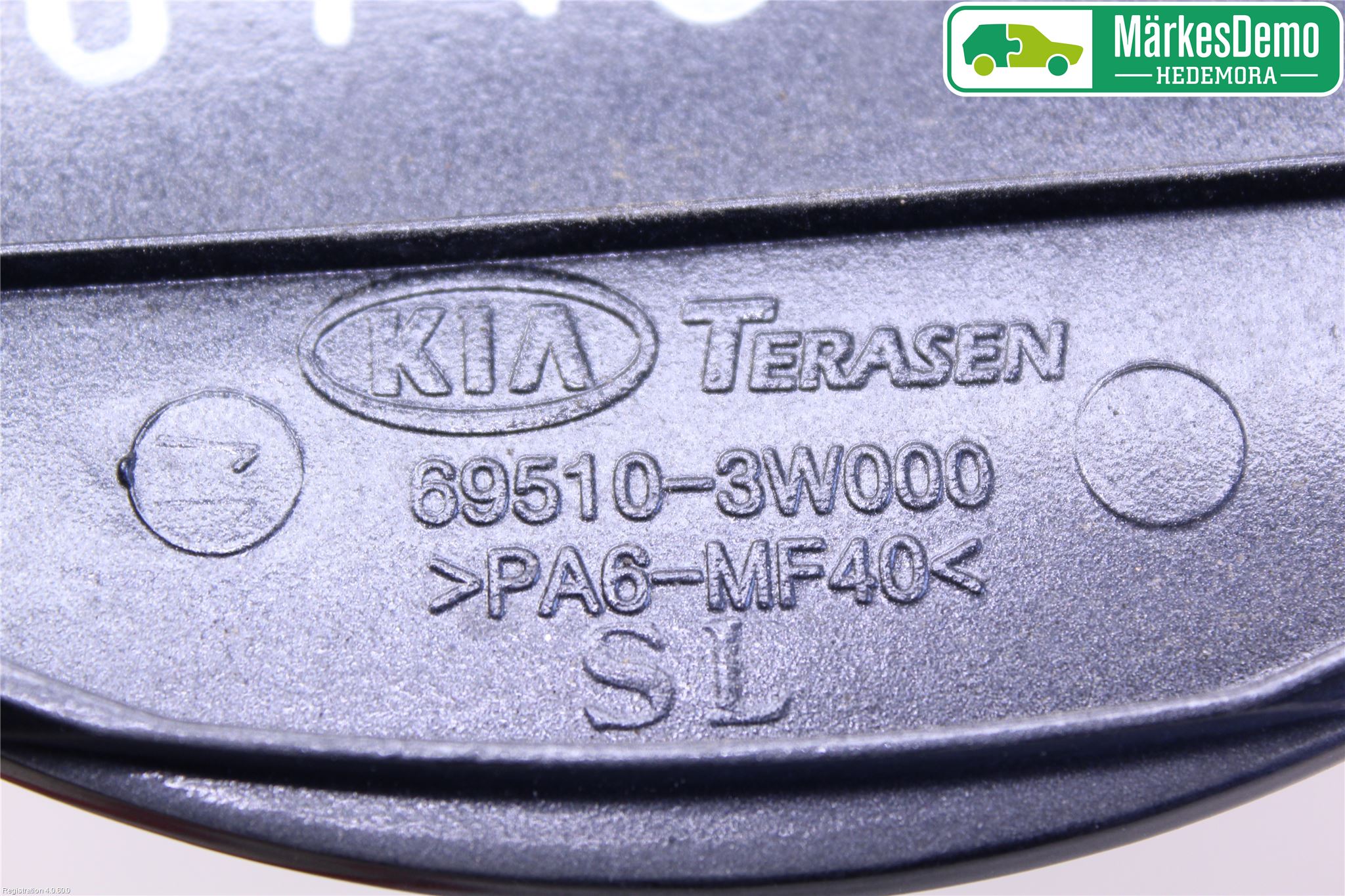 Kia SPORTAGE (SL) 11-15 Drivstoff Tankluke