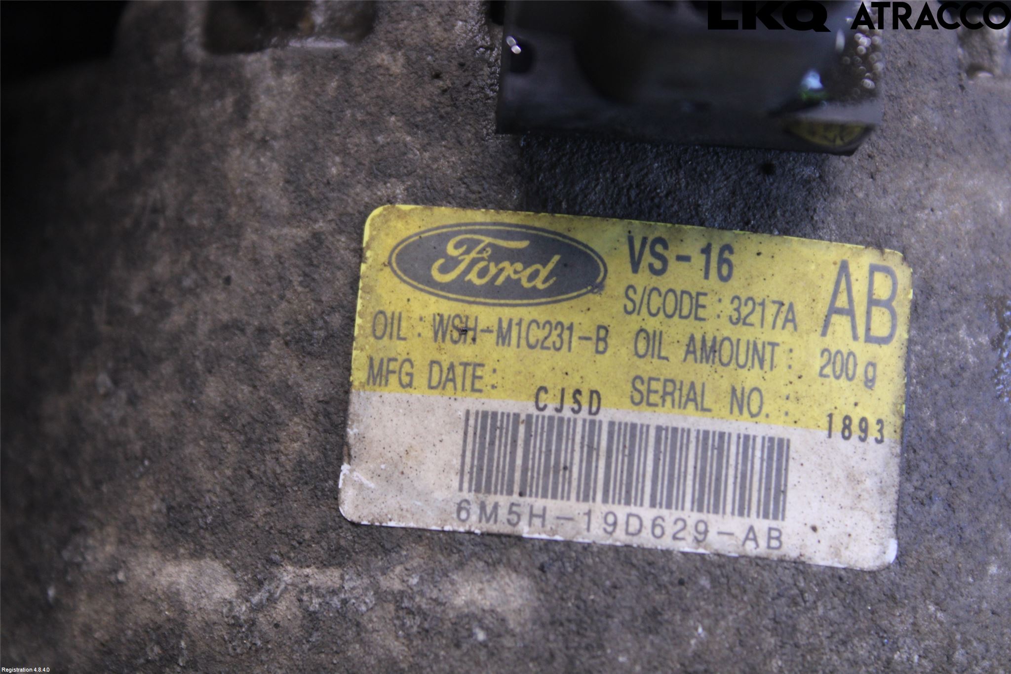 Ford FOCUS 08-11 Varme Ac Kompressor