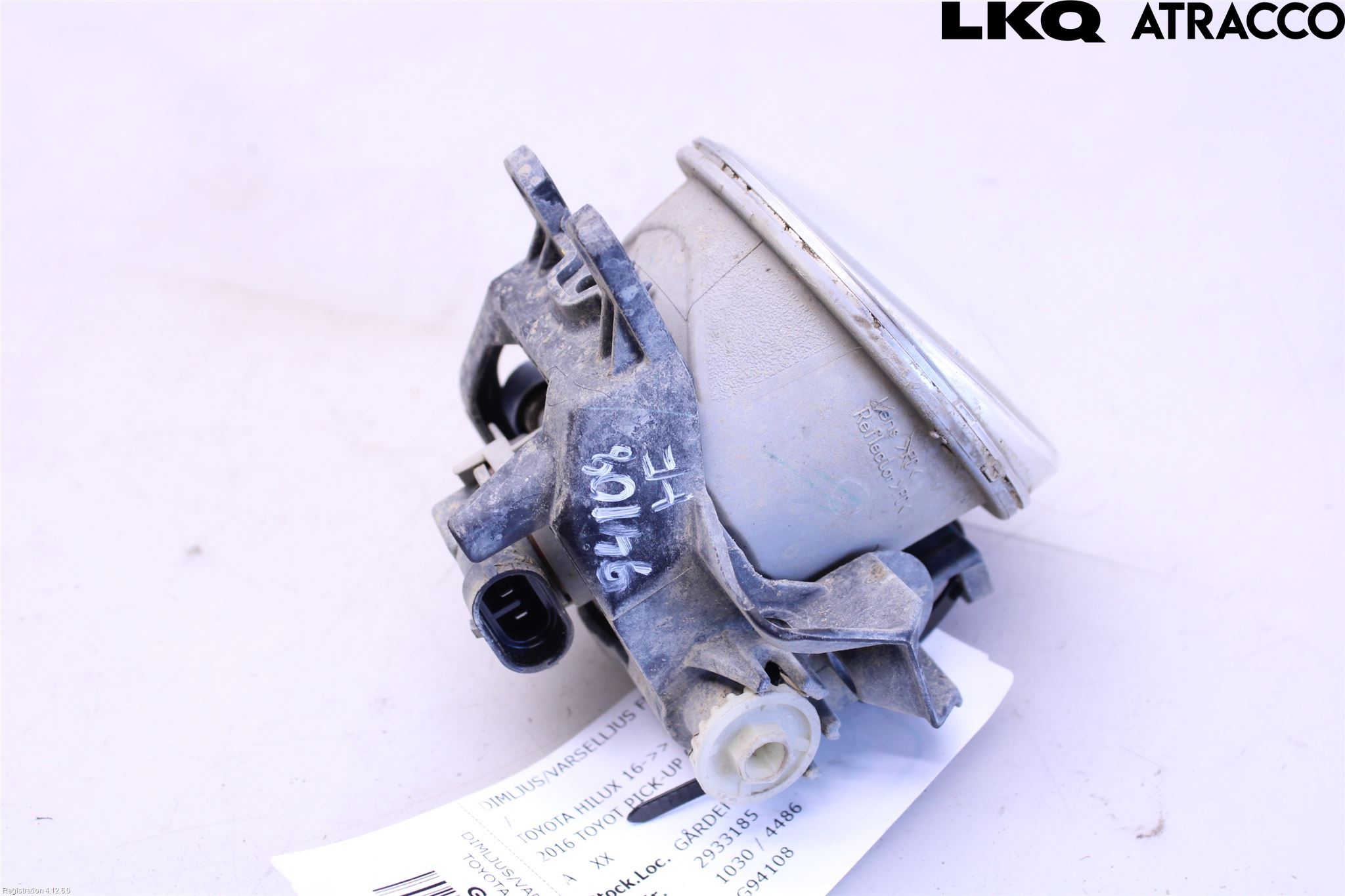 Toyota HILUX 16- Frontlykt-Kurve-Tåkelys