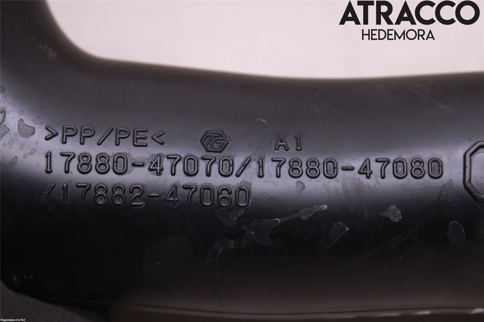 Toyota YARIS XP130 15-20 Intercooler Rør-Slange