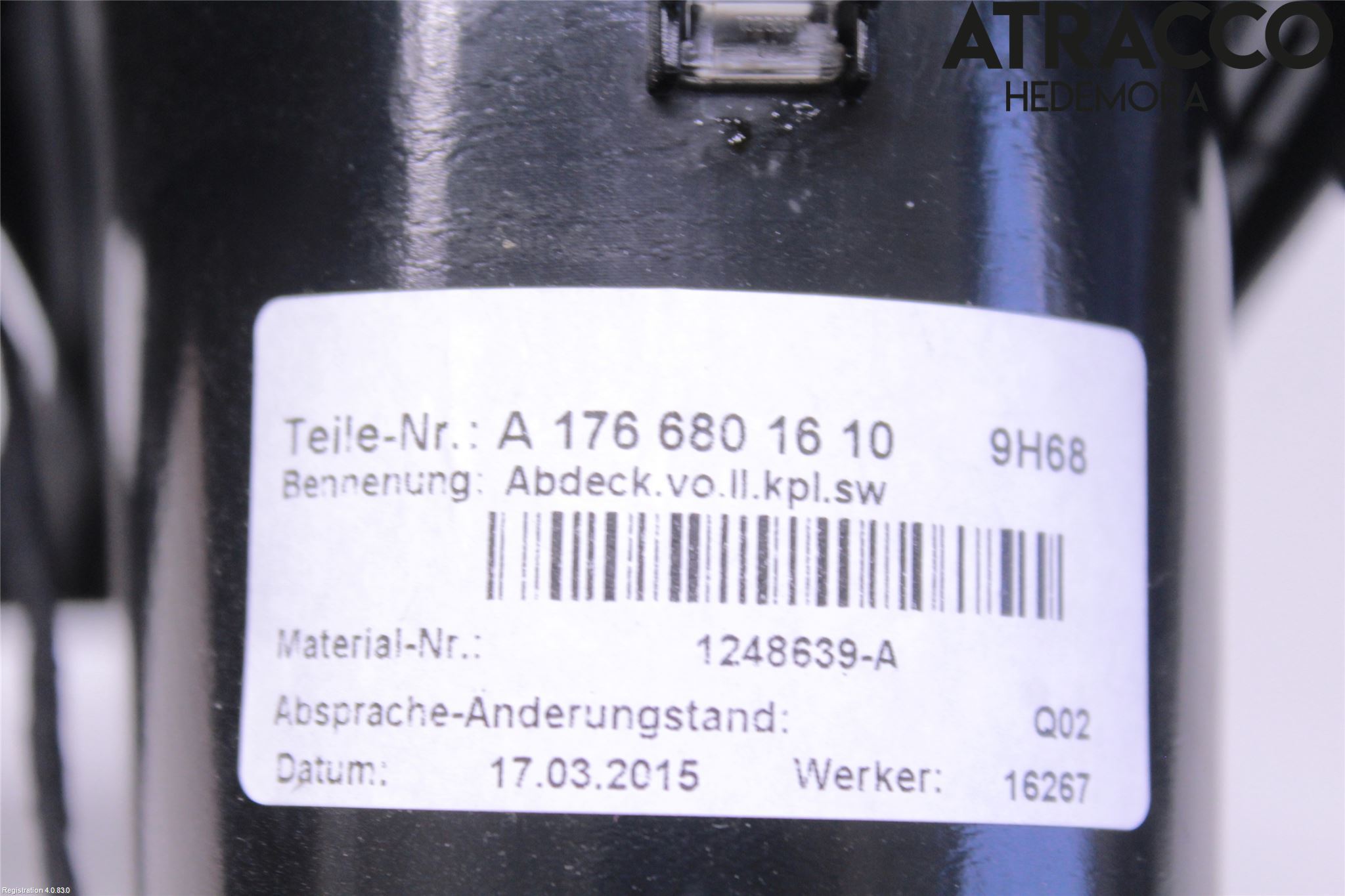 Mercedes-Benz MB CLA-KLASS (C117/X117) 13-19 Innr Koppholder