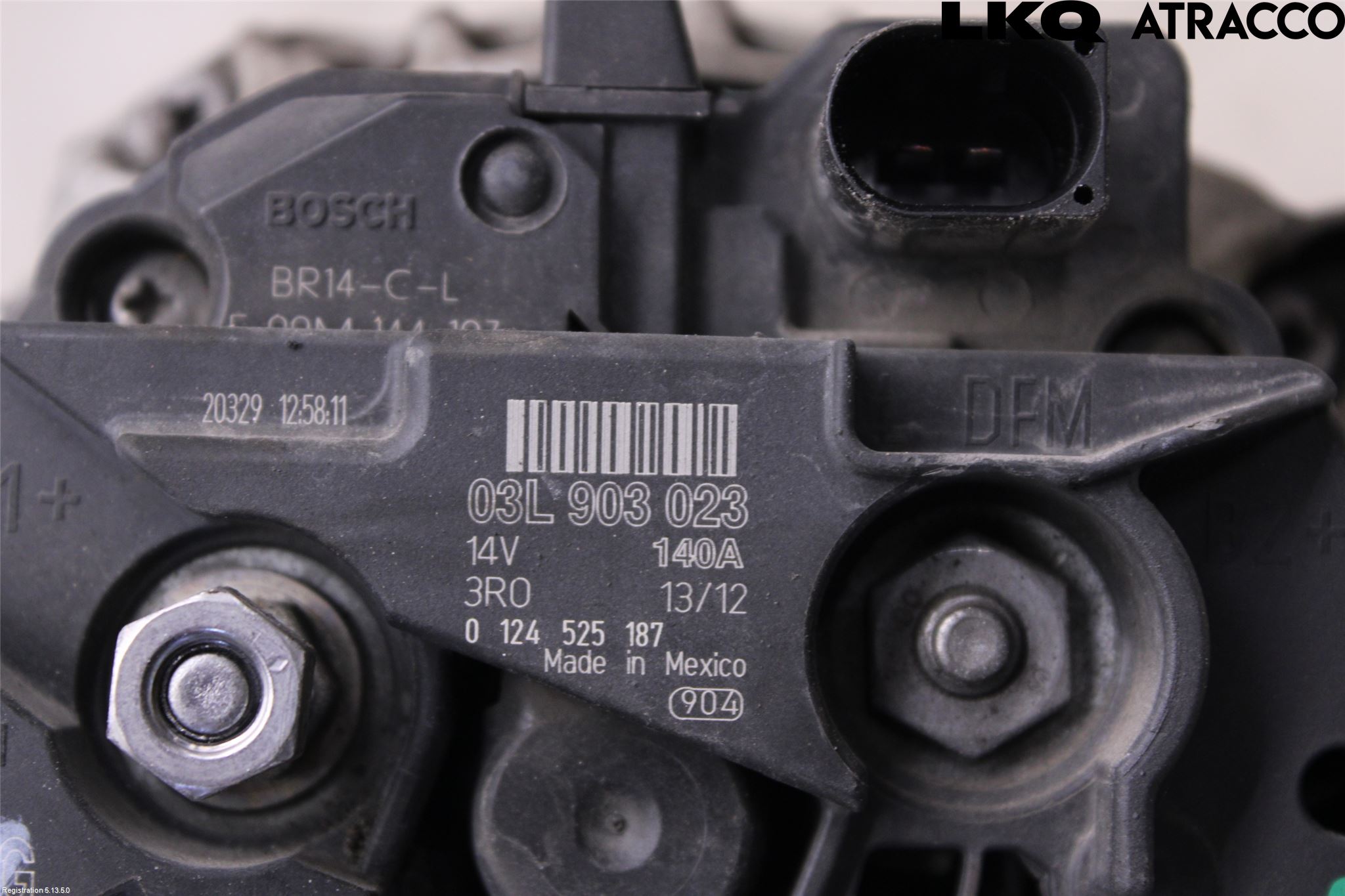 Volkswagen VW GOLF VI 09-13 Dynamo