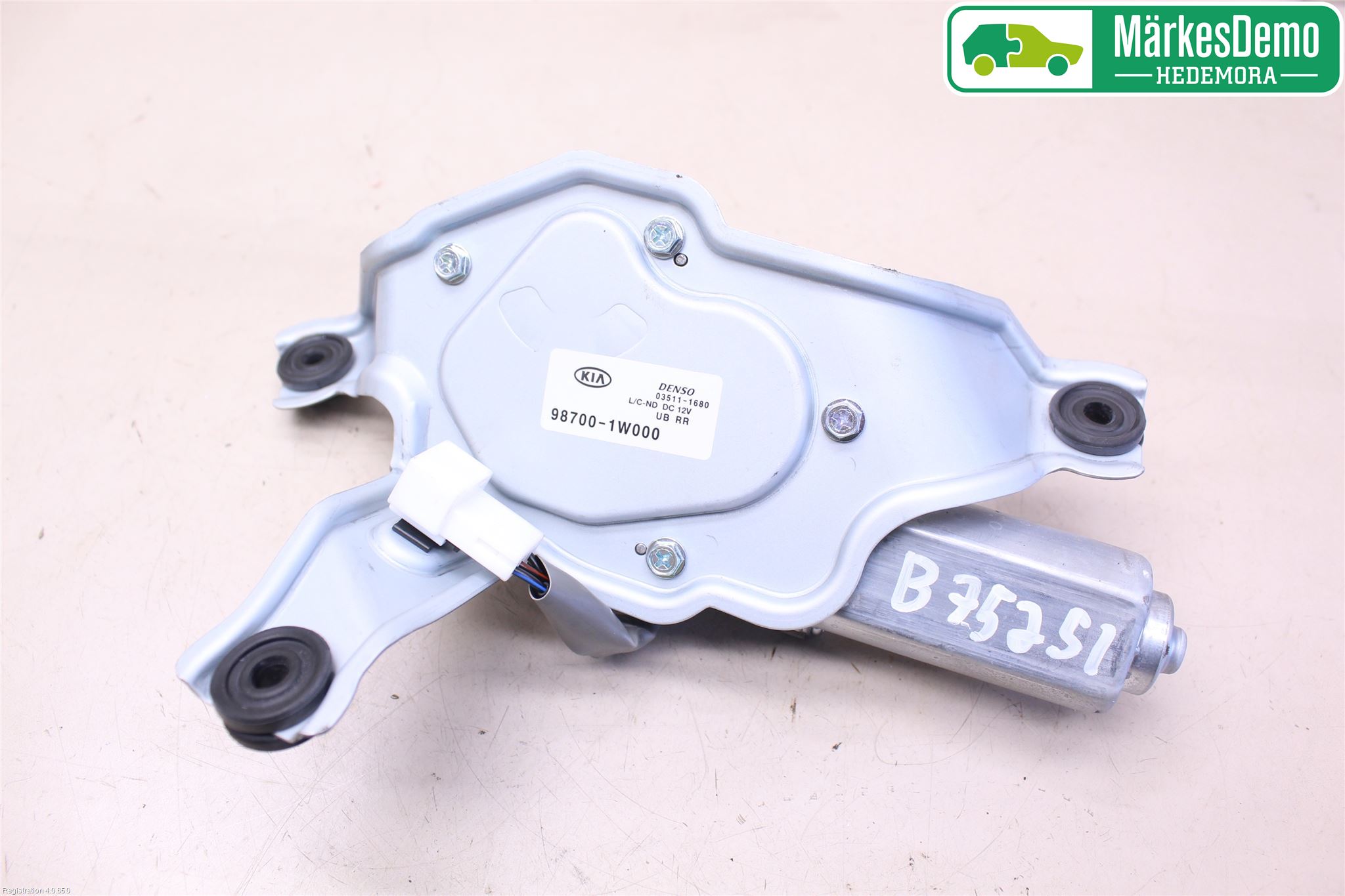 Kia RIO 12-16 Viskermotor Bakluke
