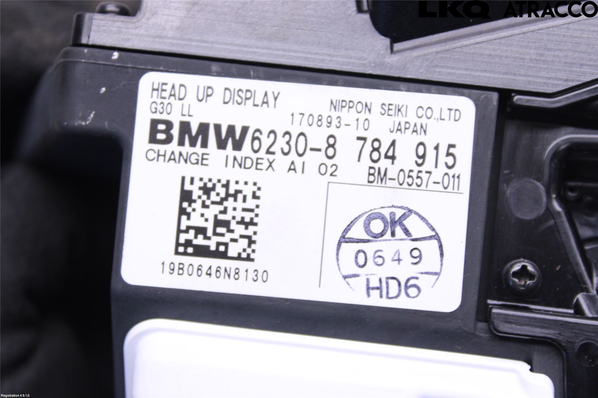 BMW 5 G30/G31/F90 17-23 Instr Kombinert