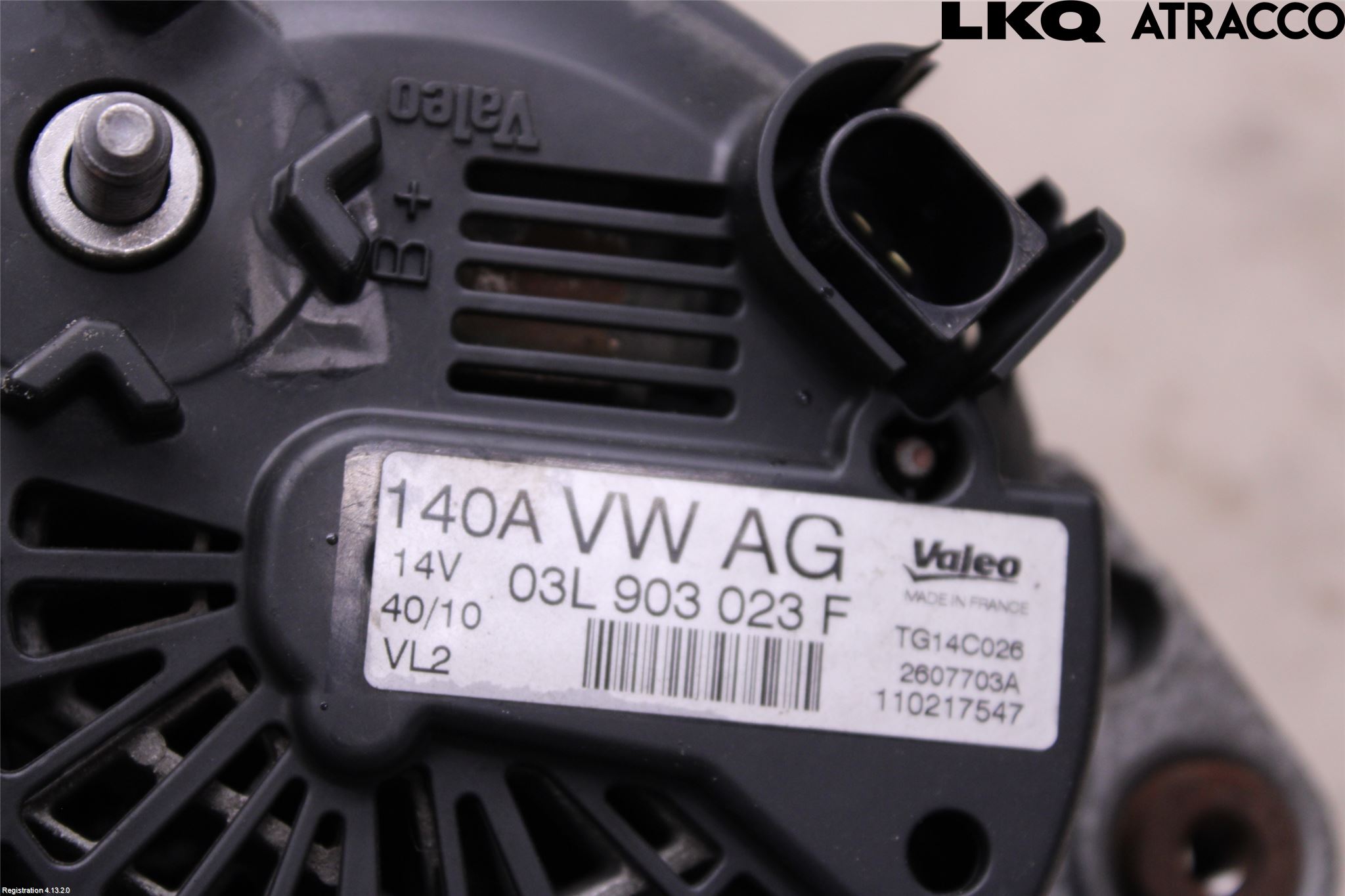 Volkswagen VW POLO 10-17 Dynamo