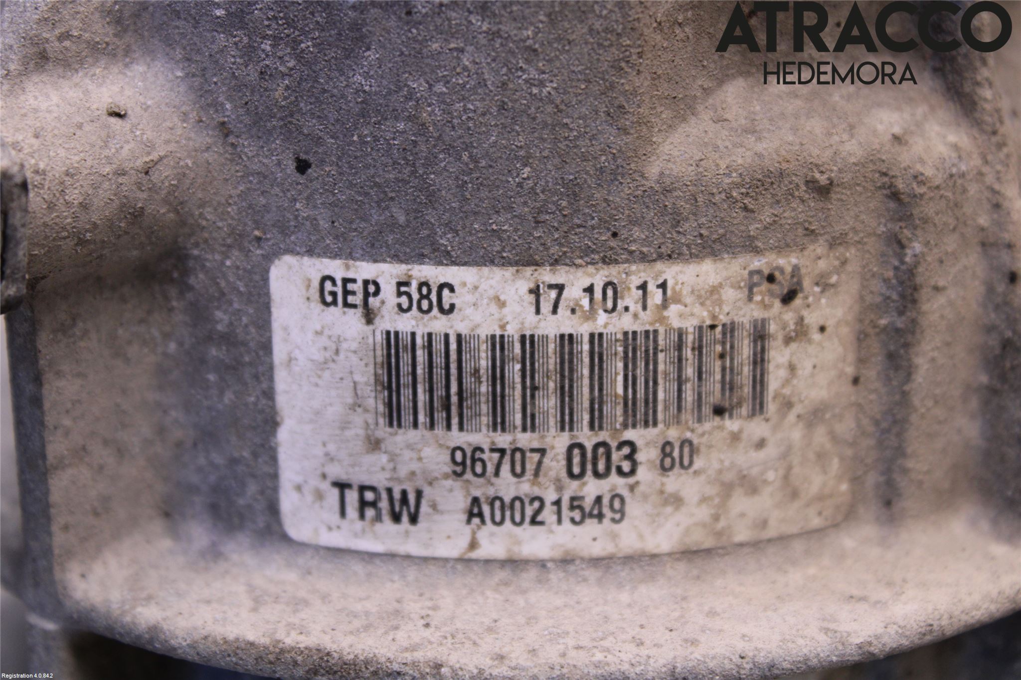 Peugeot 308 08-13 Servostyring Eletrisk Pumpe