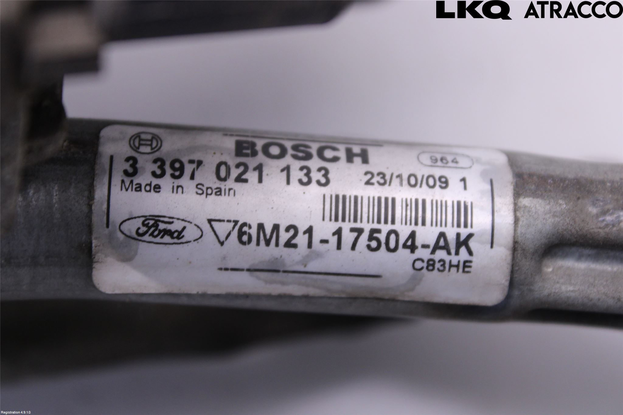 Ford S-MAX 06-15 Viskermotor Frontrute