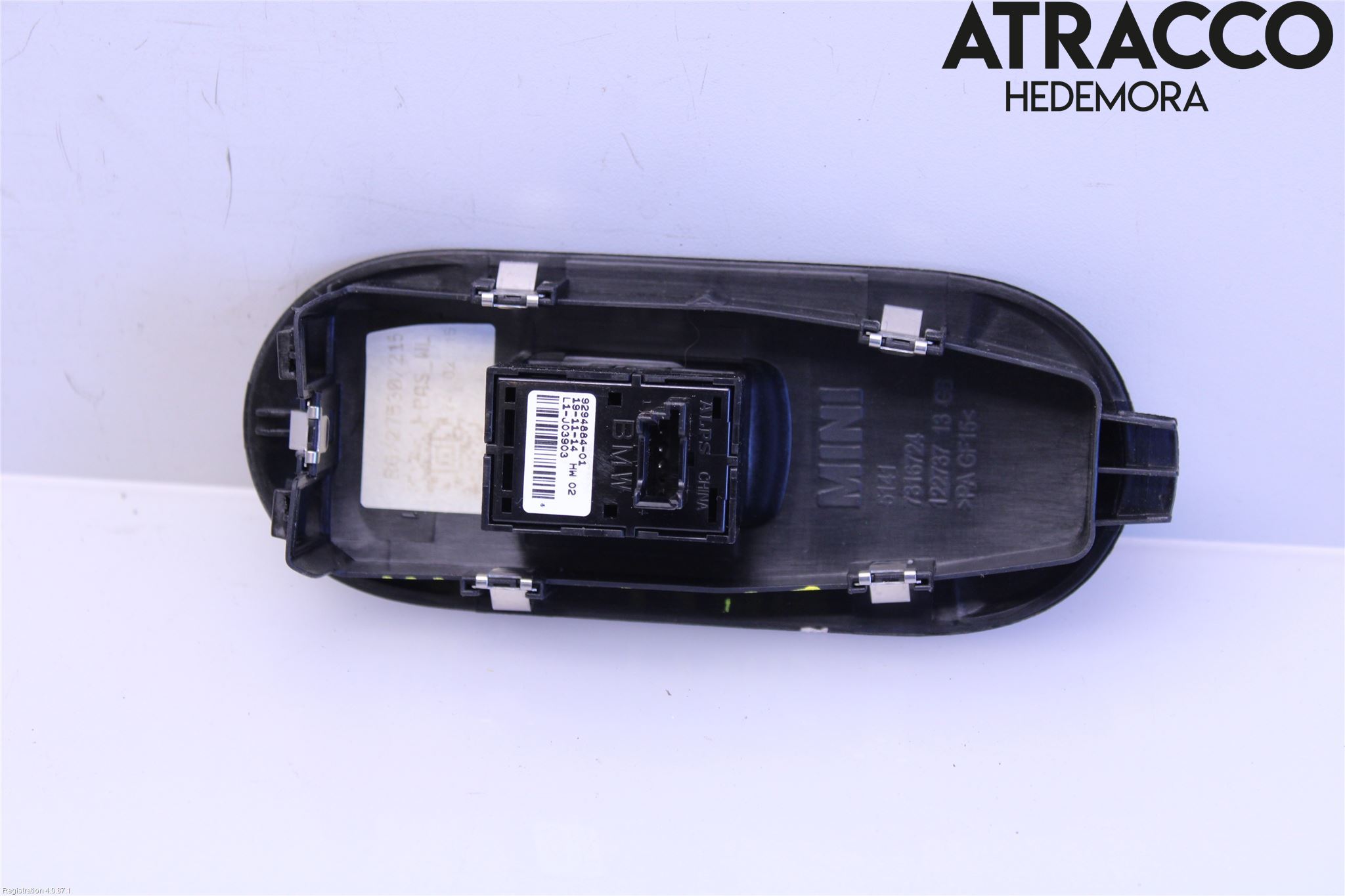 Mini ONE/COOPER 3DR F56 14-24 Bryter Vindusheis