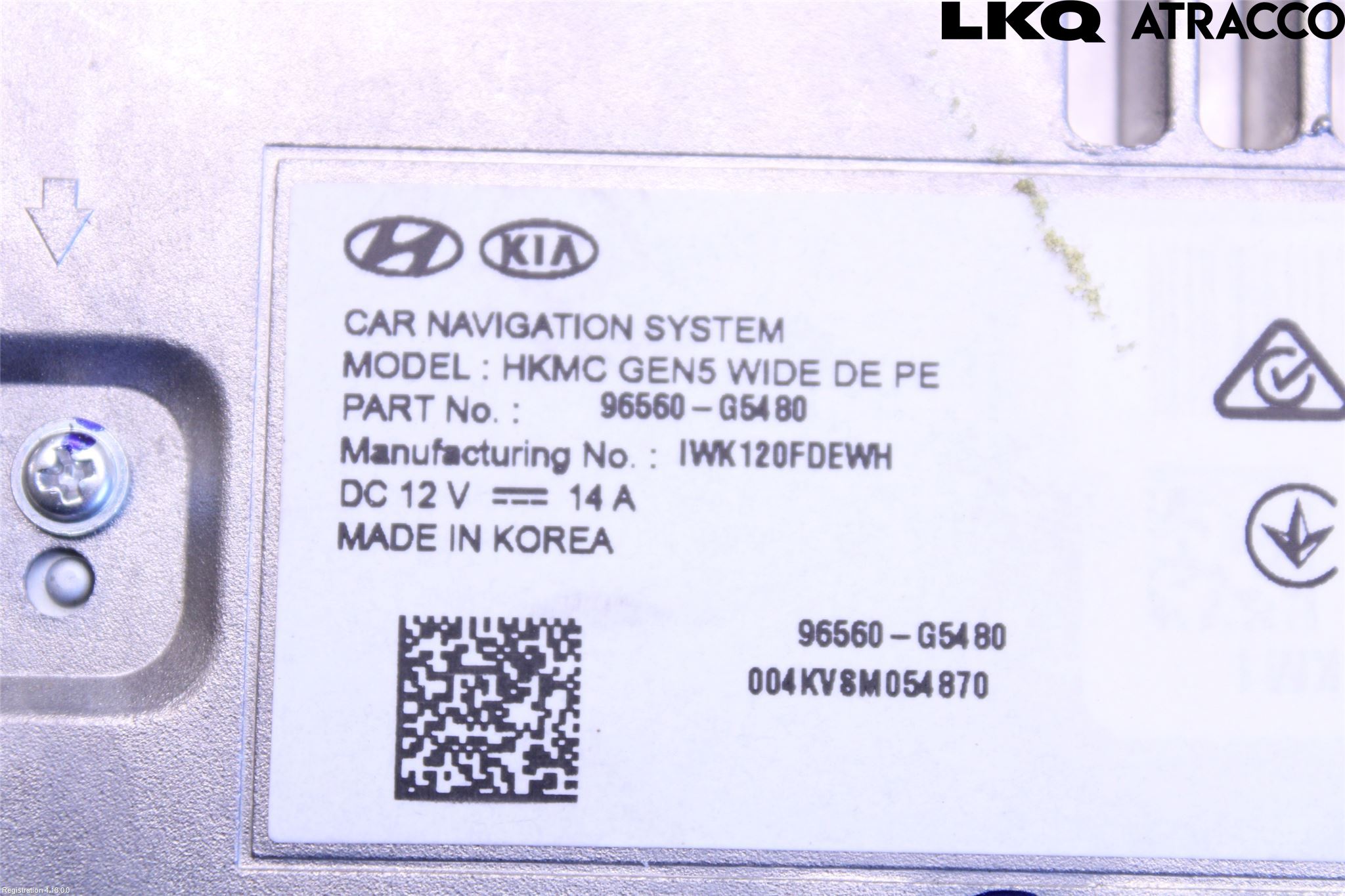 Kia NIRO (DE) 17-22 Stereo Radio Med Cd