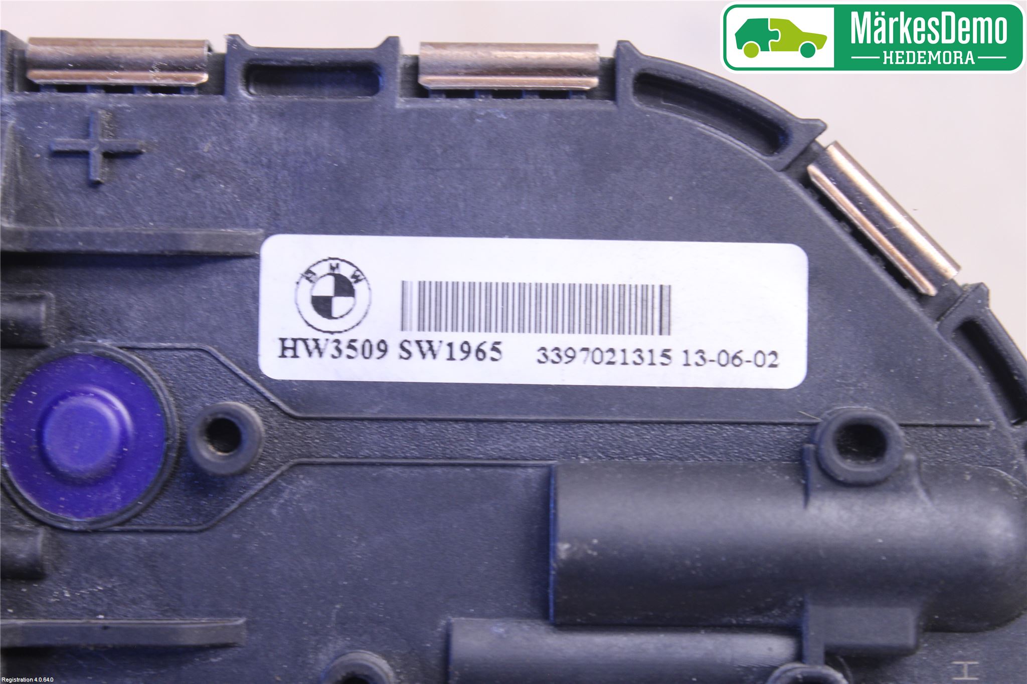BMW X3 F25 10-17 Viskermotor Frontrute