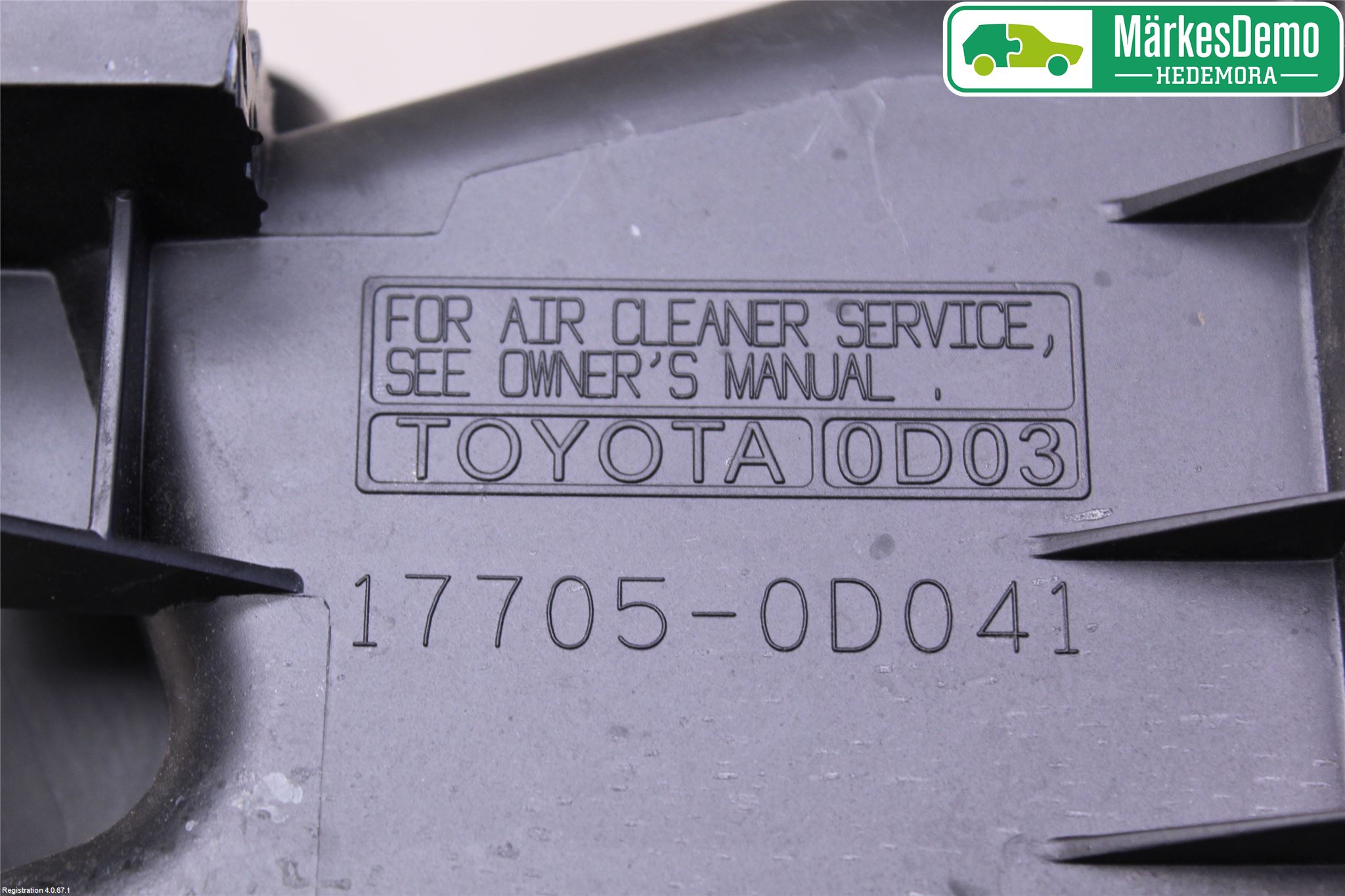 Toyota AVENSIS 07-08 Luftfilter Boks
