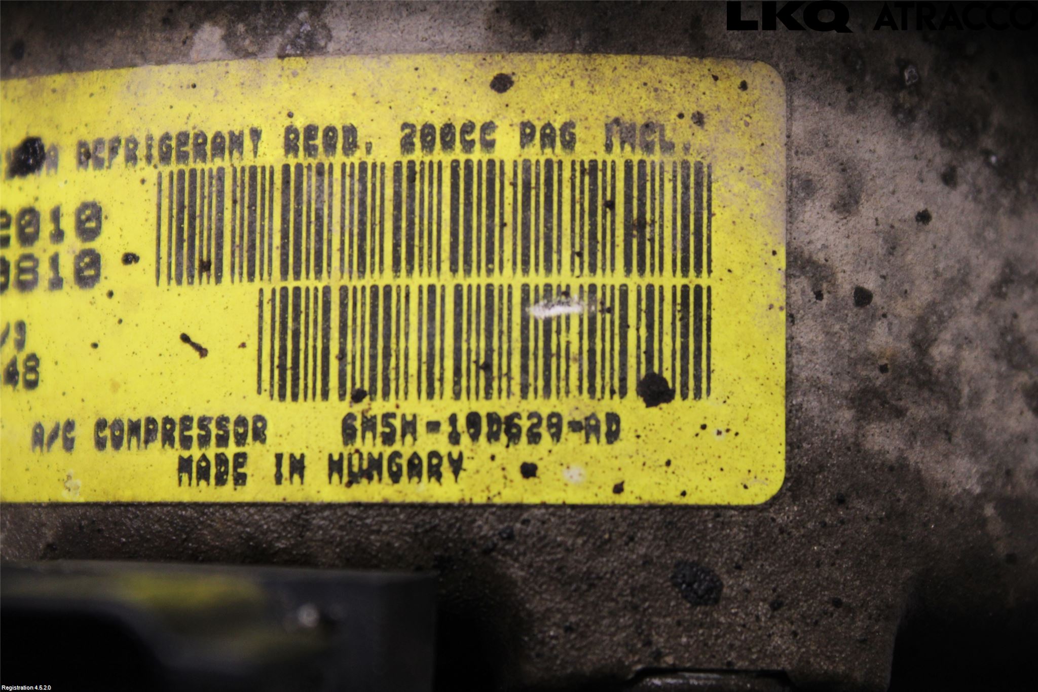Ford FOCUS 08-11 Varme Ac Kompressor