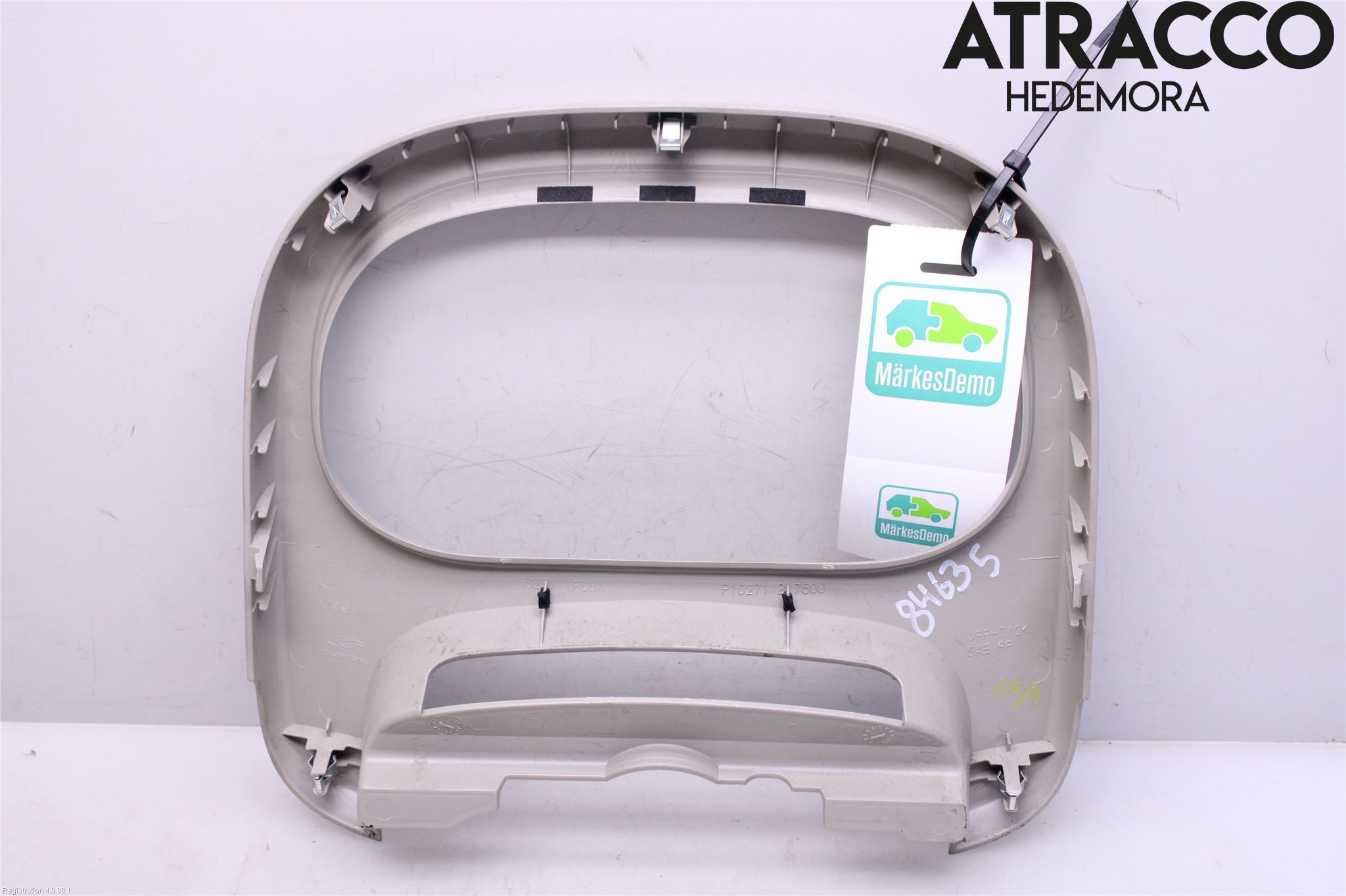 Nissan ÖVRIGT/DIREKTIMP. Instrument Ramme