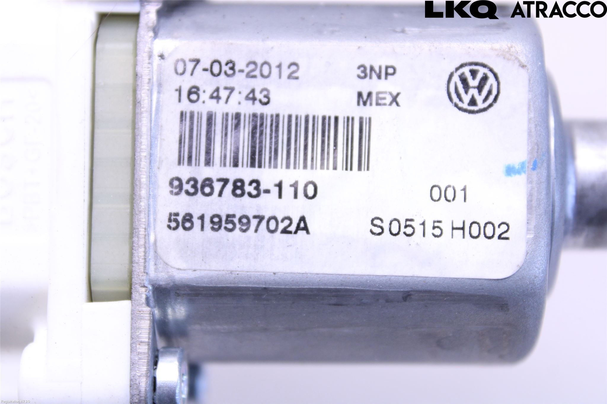 Volkswagen VW JETTA VI 11- Vindusheismotor