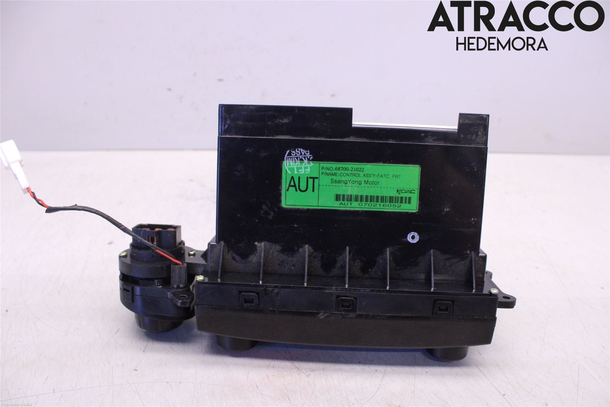 SsangYong SSANG YONG RODIUS Varme Ac Betjening-Display