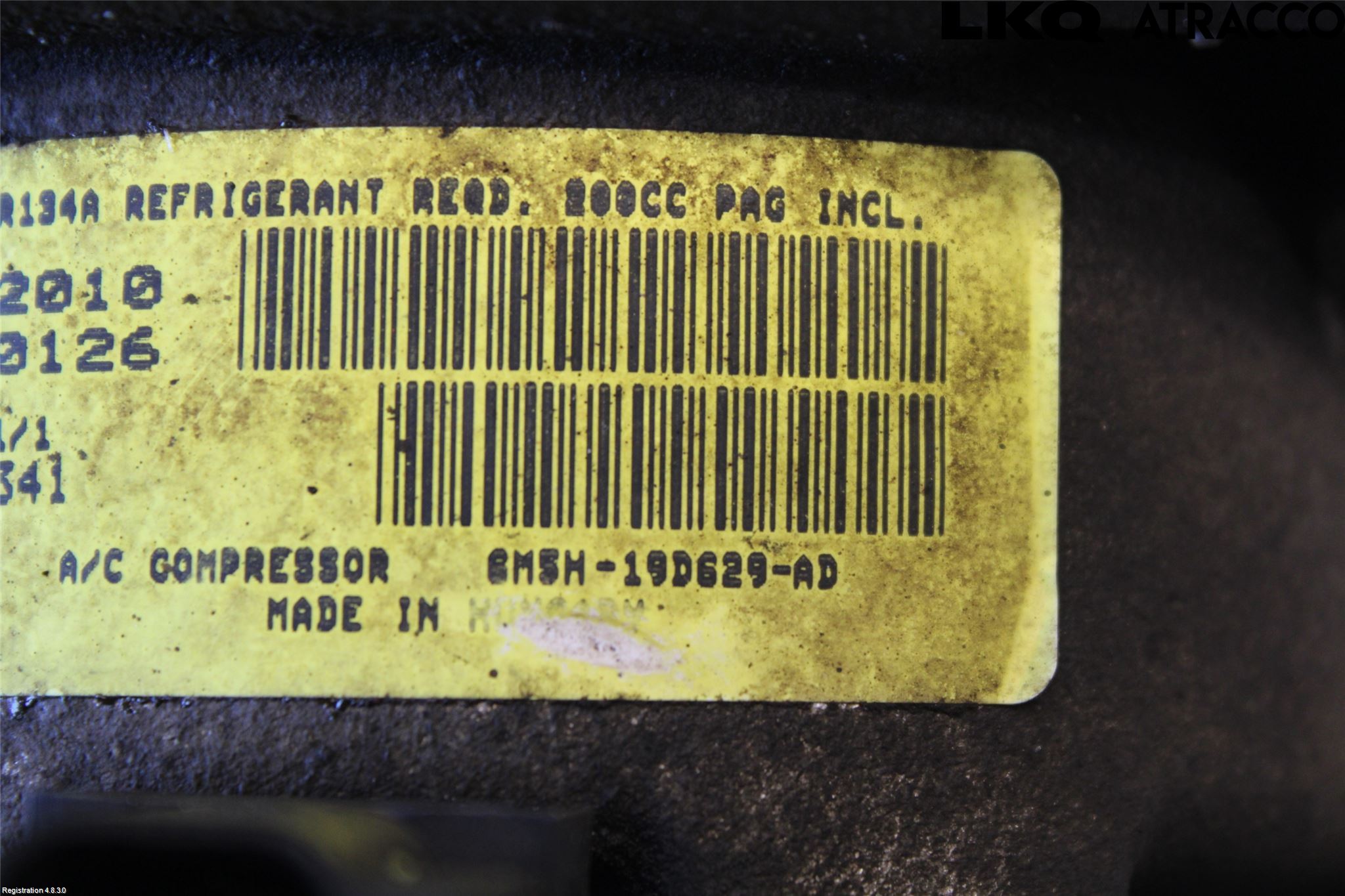 Ford FOCUS 08-11 Varme Ac Kompressor