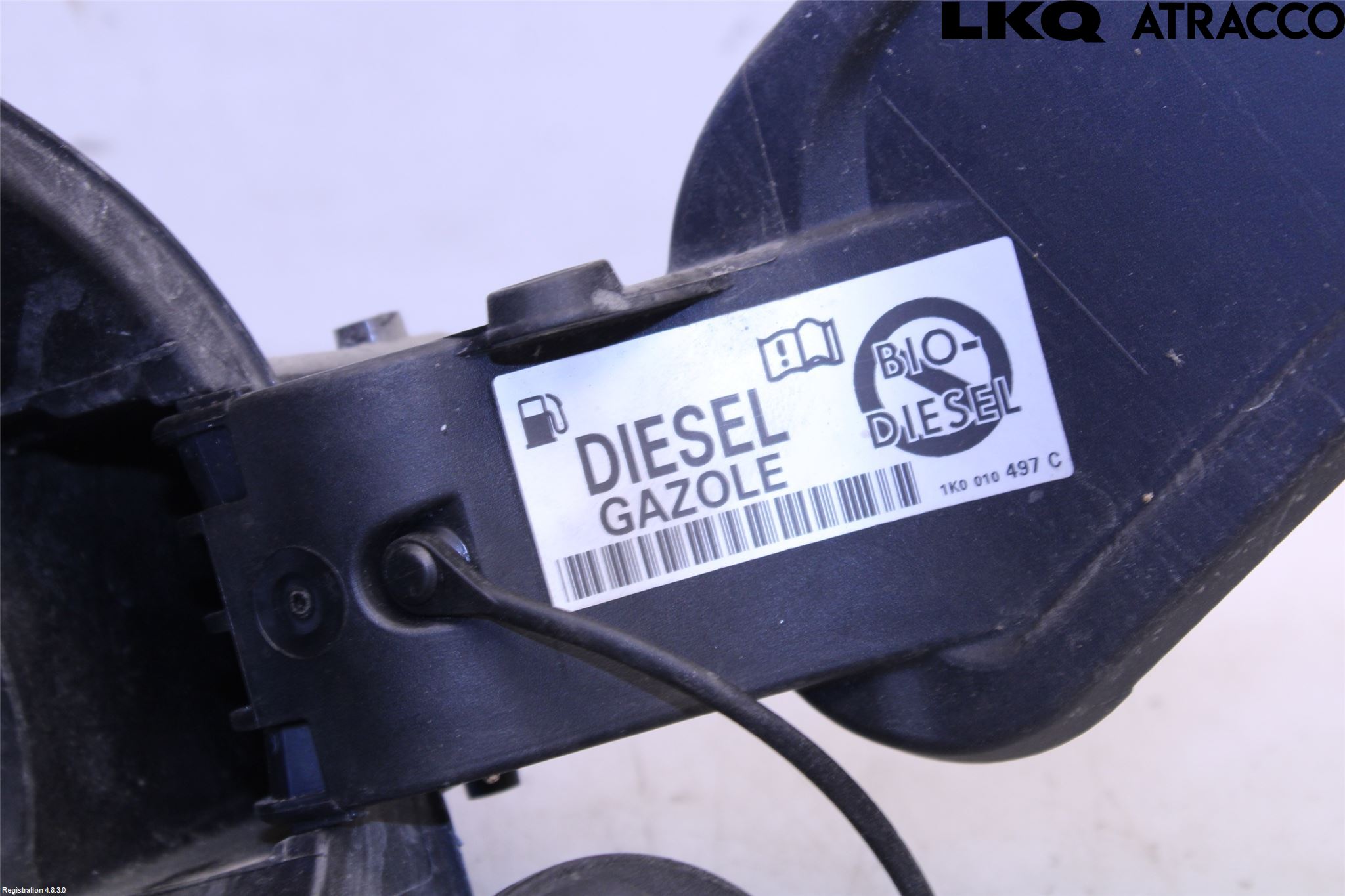 Volkswagen VW GOLF / E-GOLF VII 13-20 Drivstoff Tankluke