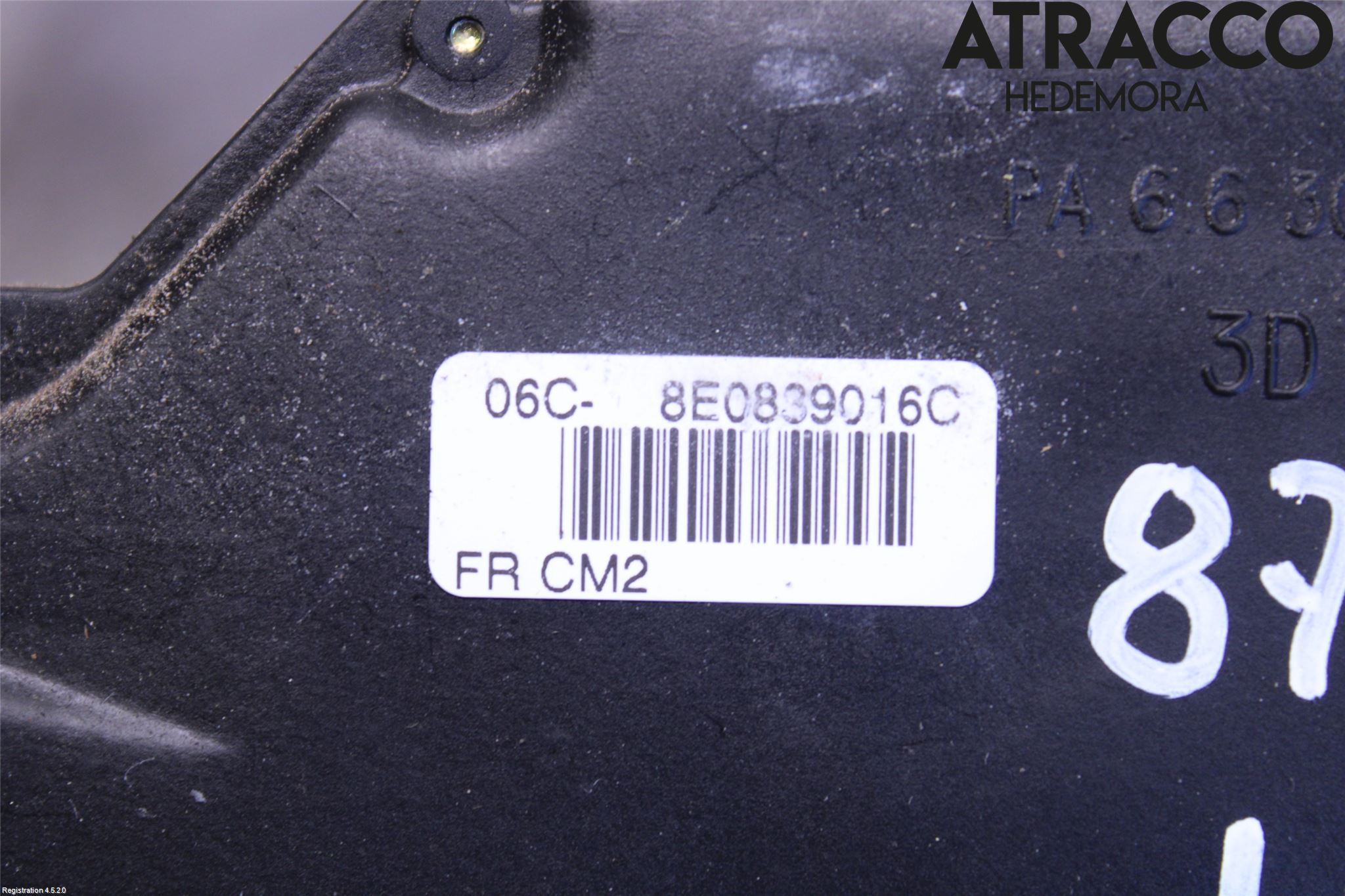 Audi A4/S4 01-05 Dørlås - Låsekasse