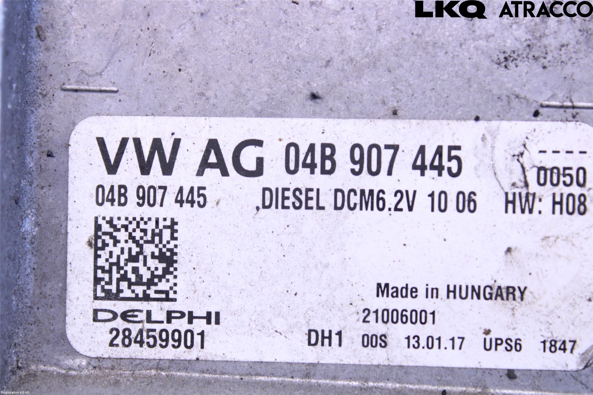 Skoda RAPID Styreenhet Dieselpumpe