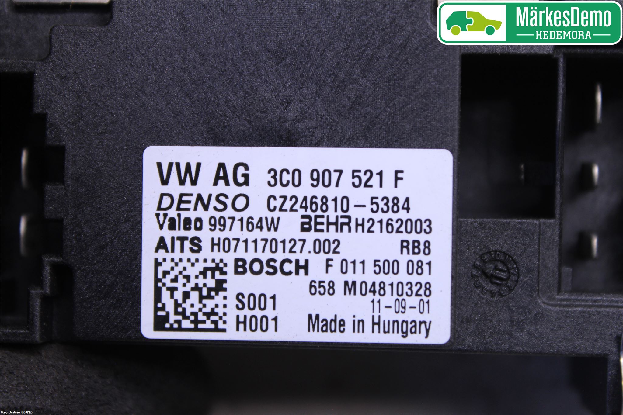 Volkswagen VW JETTA VI 11- Varmeapparat Viftemotstand