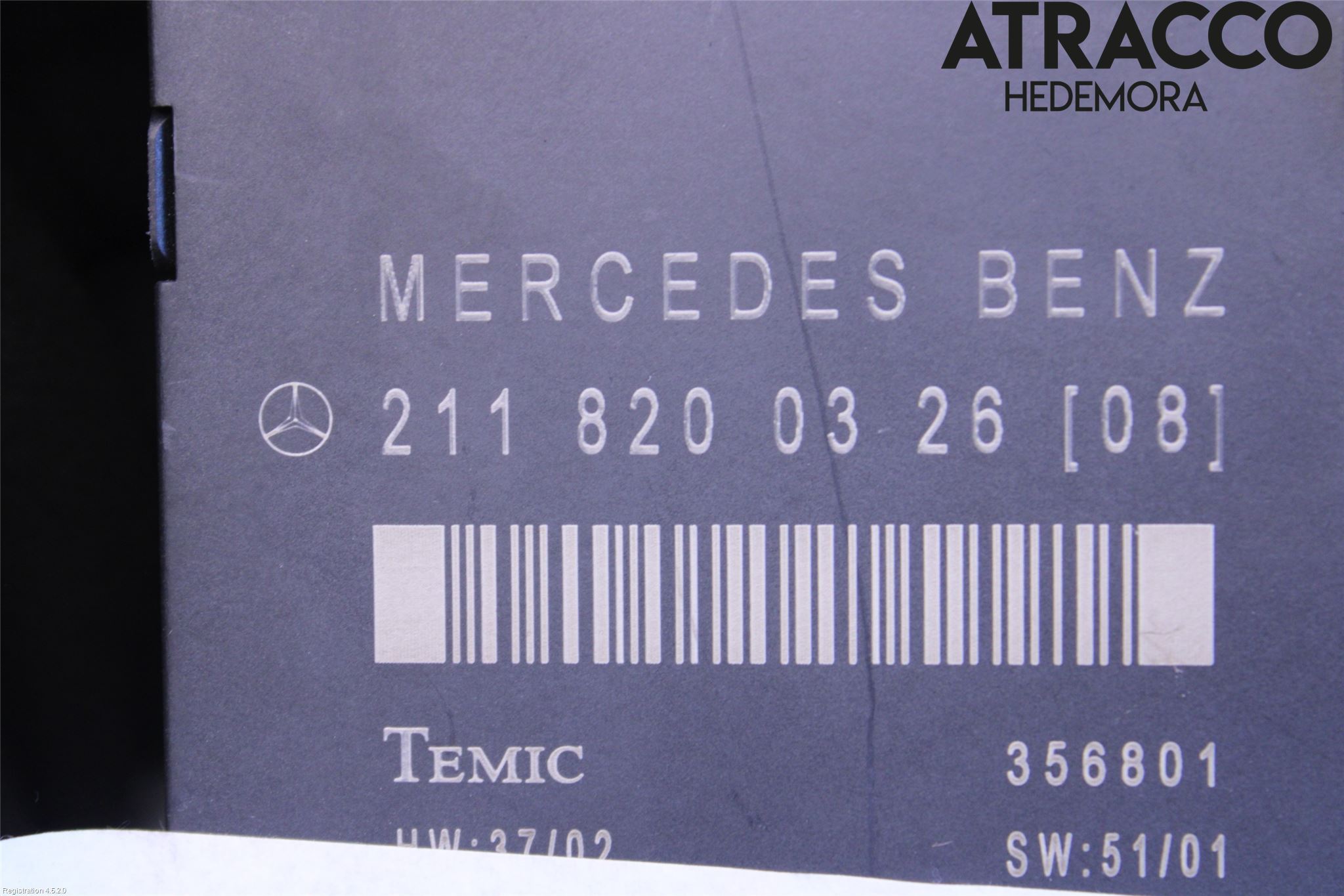 Mercedes-Benz MB E-KLASS (W211) 02-09 Styreenhet Dør