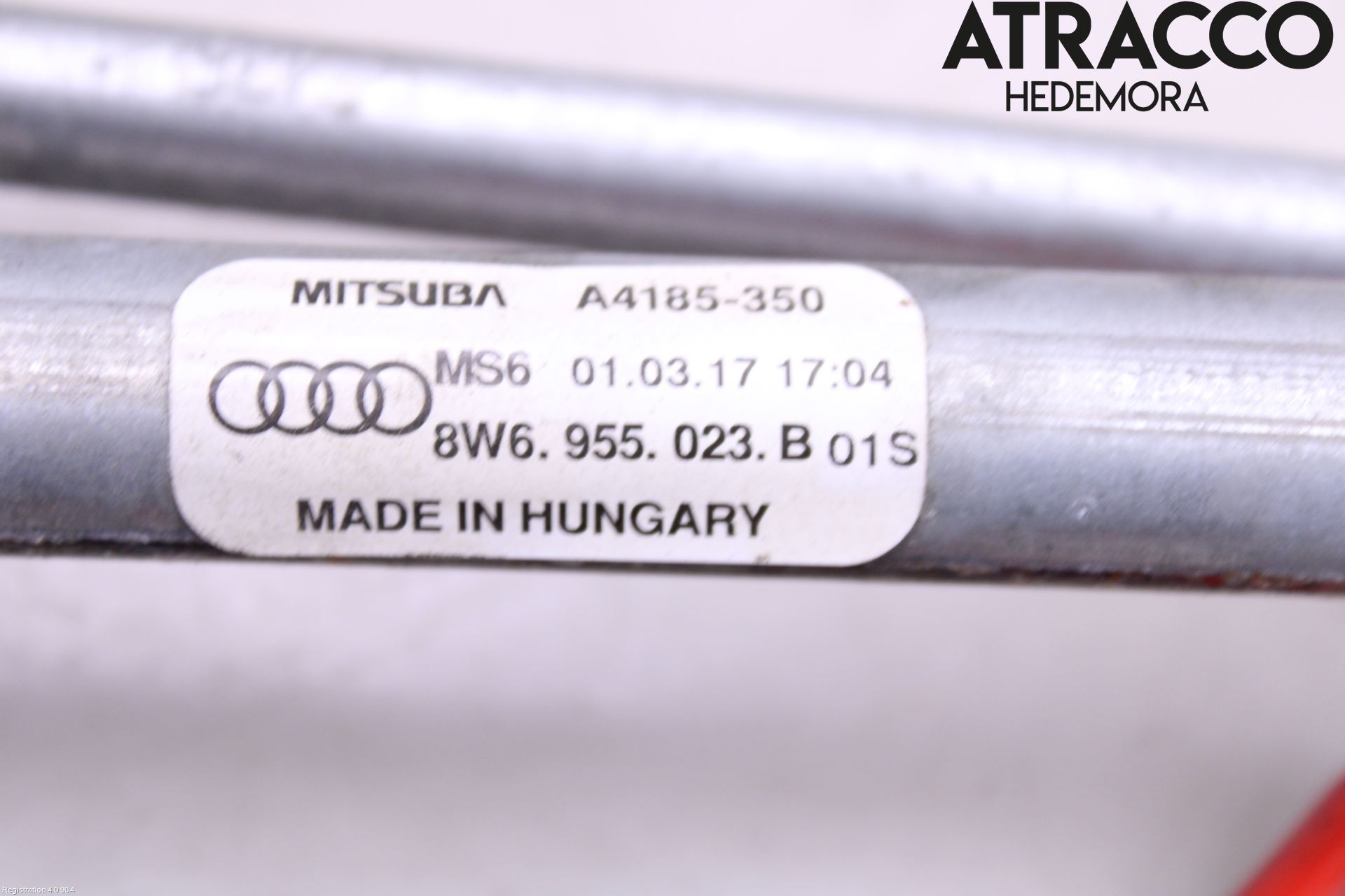 Audi A5 17- Viskeroverføring Frontrute