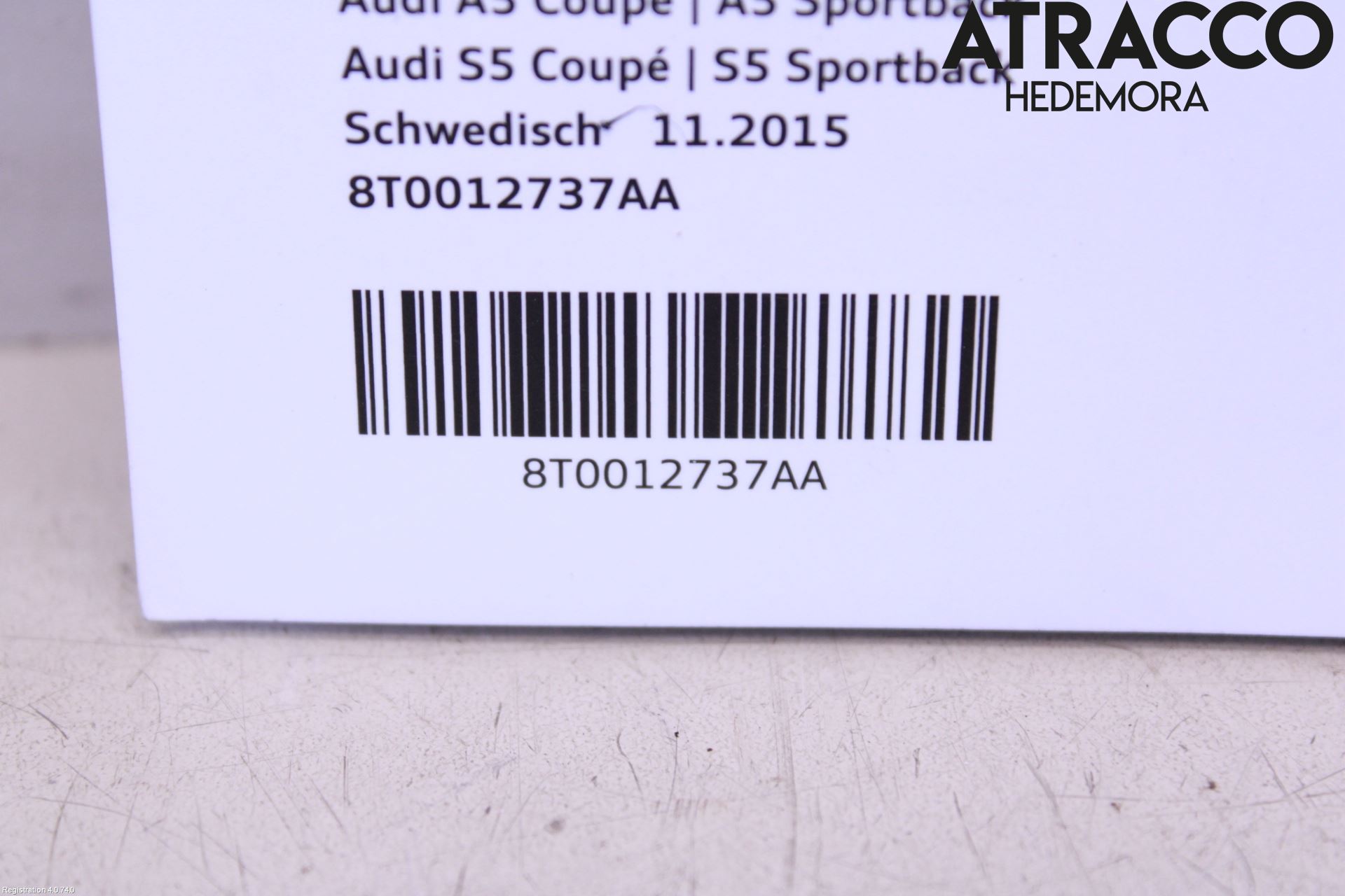 Audi A5 07-16 Instruksjonsbok