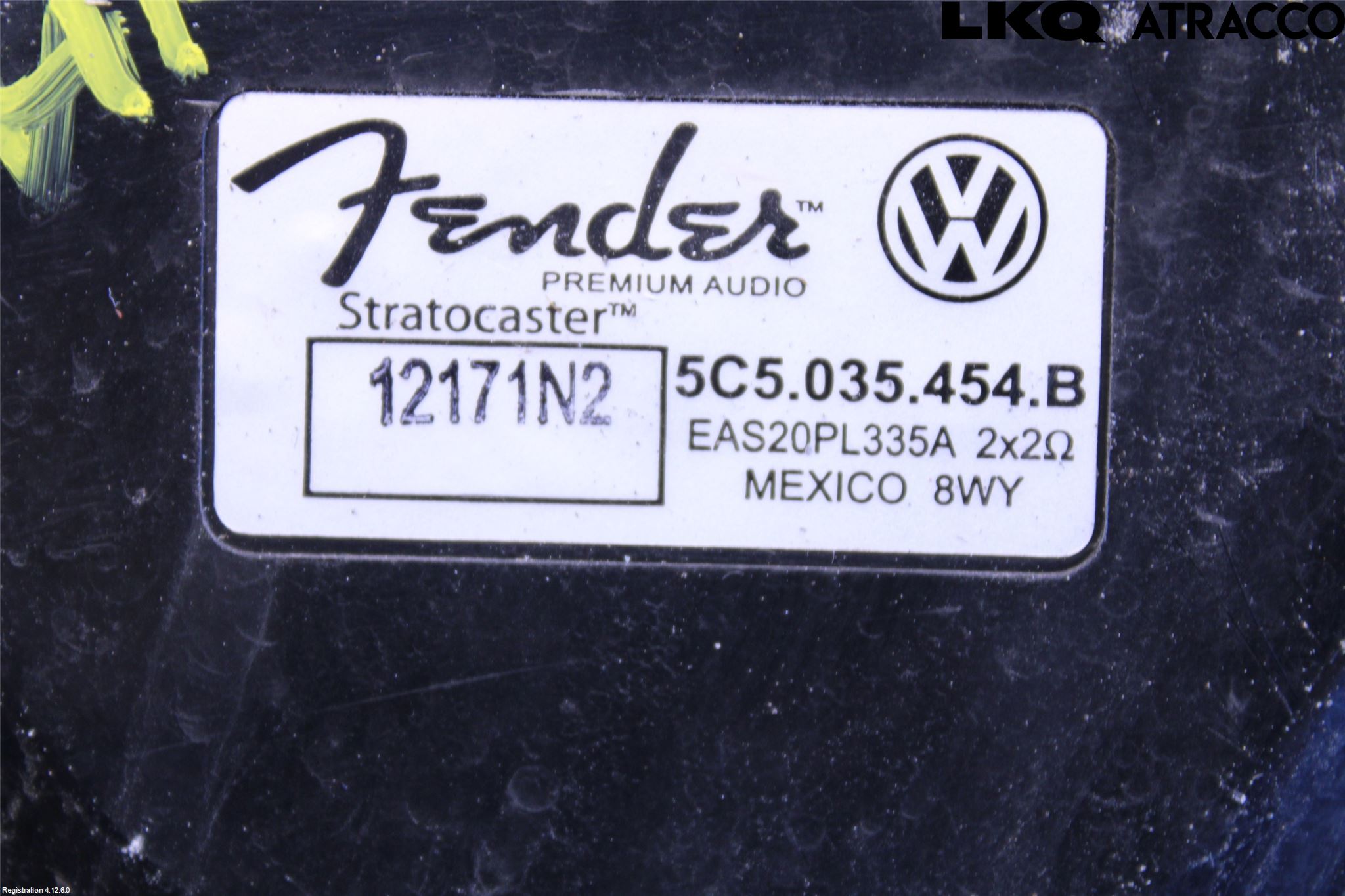 Volkswagen VW BEETLE 12- Innr Høyttaler