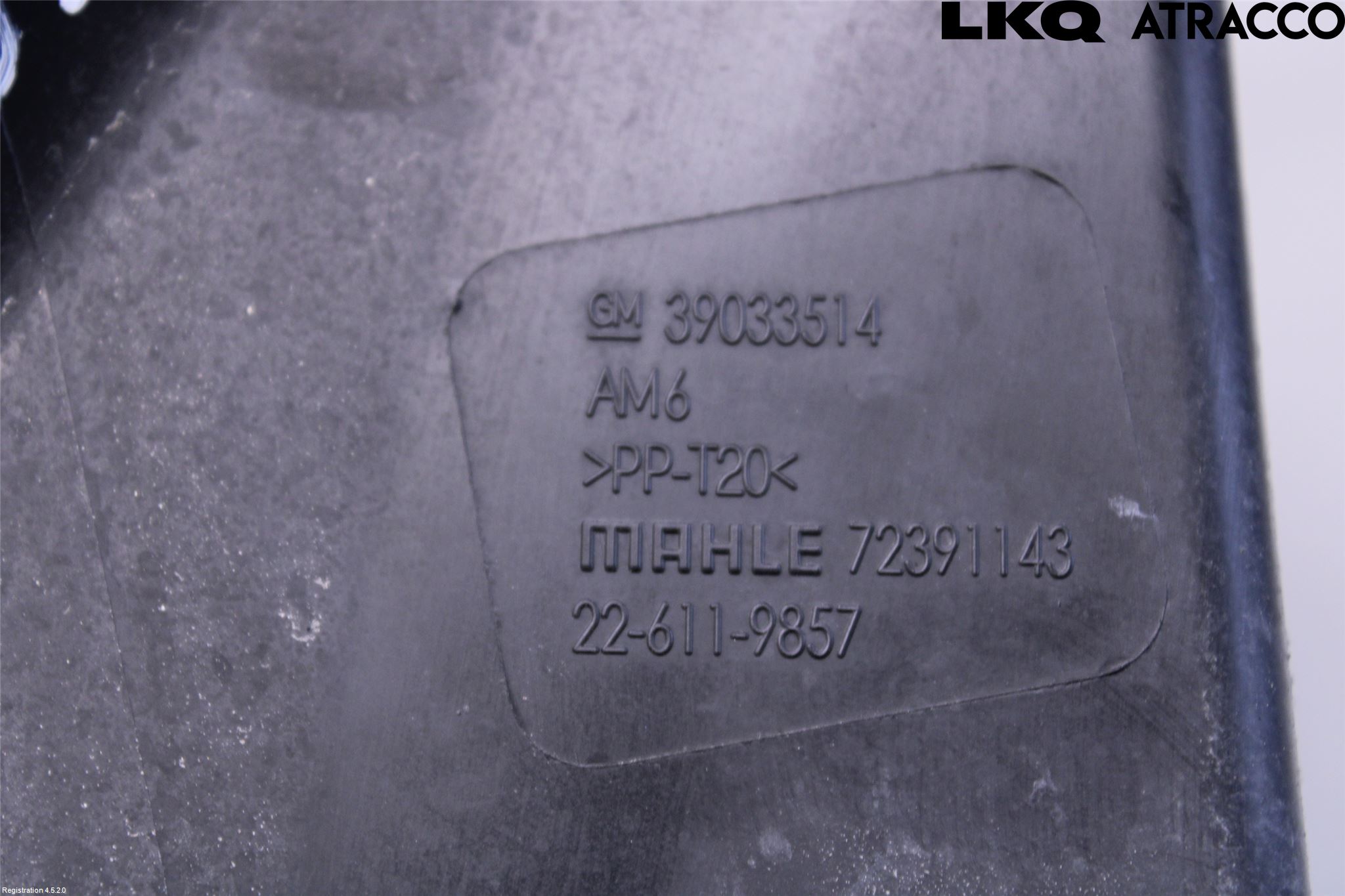 Opel ASTRA K 16-22 Luftfilter Boks
