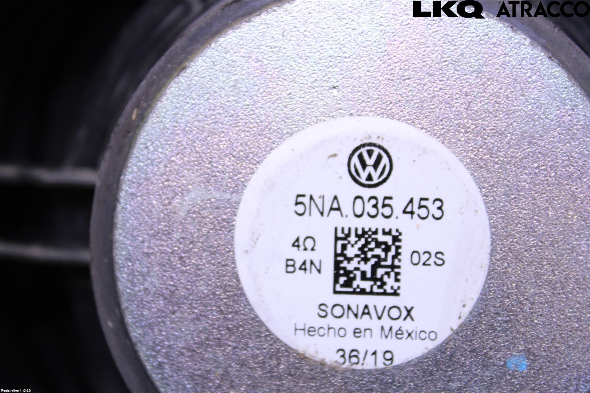 Volkswagen VW TIGUAN ALLSPACE 18- Innr Høyttaler