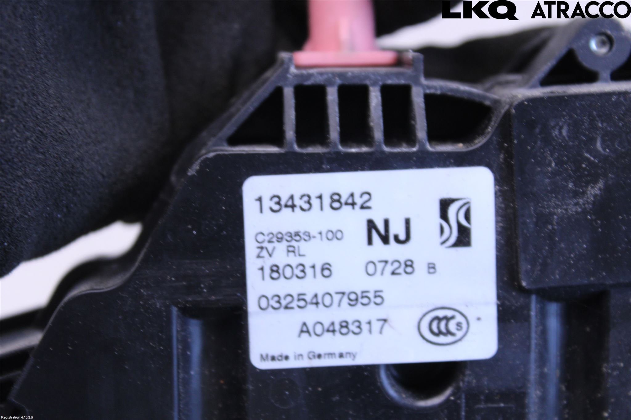 Opel CORSA E 15-19 Dørlås - Låsekasse