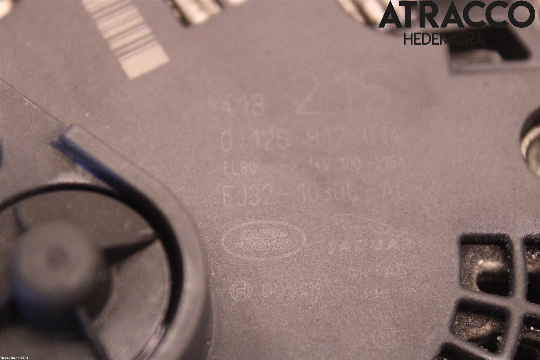 Landrover LAND ROVER RANGE ROVER EVOQUE (L538) 11-18 Dynamo