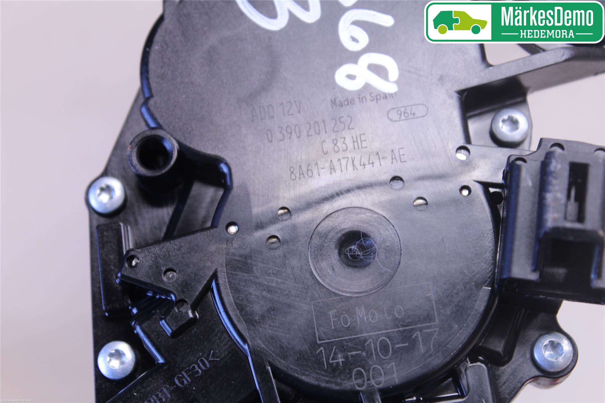 Ford FIESTA 13-17 Viskermotor Bakluke