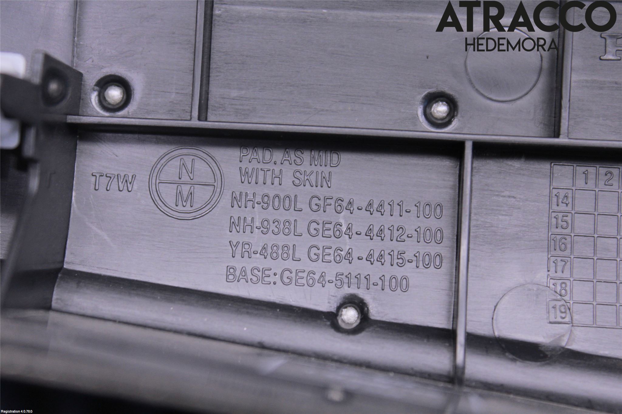 Honda HR-V 15-21 Dashbord Kanal - Dyse