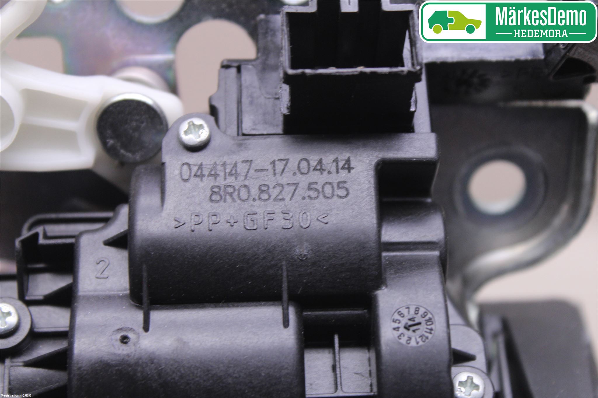 Audi A3/S3 8V 13-20 Bakluke-Lokk Låsekasse
