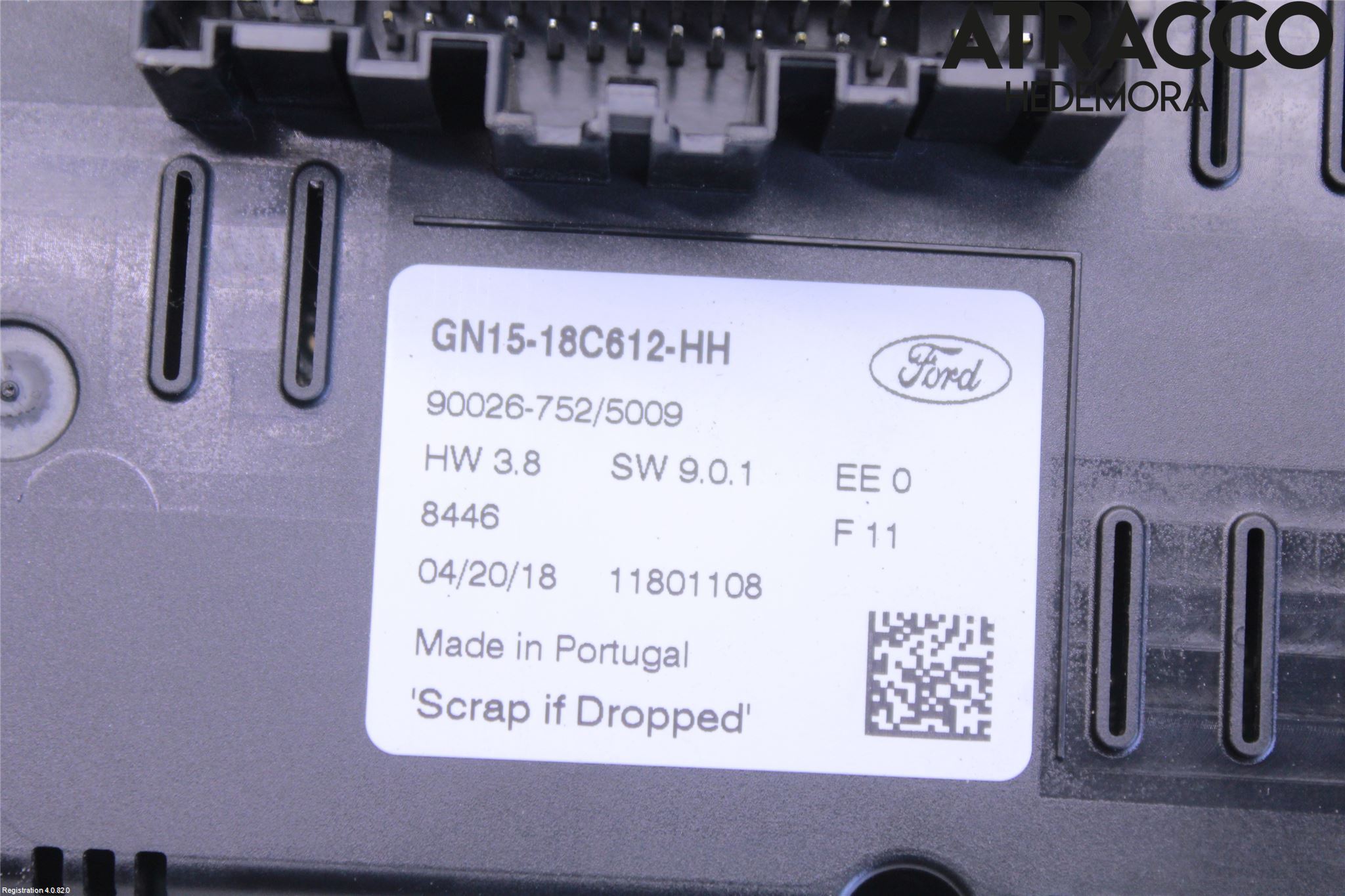 Ford ECOSPORT 17- Varme Ac Betjening-Display