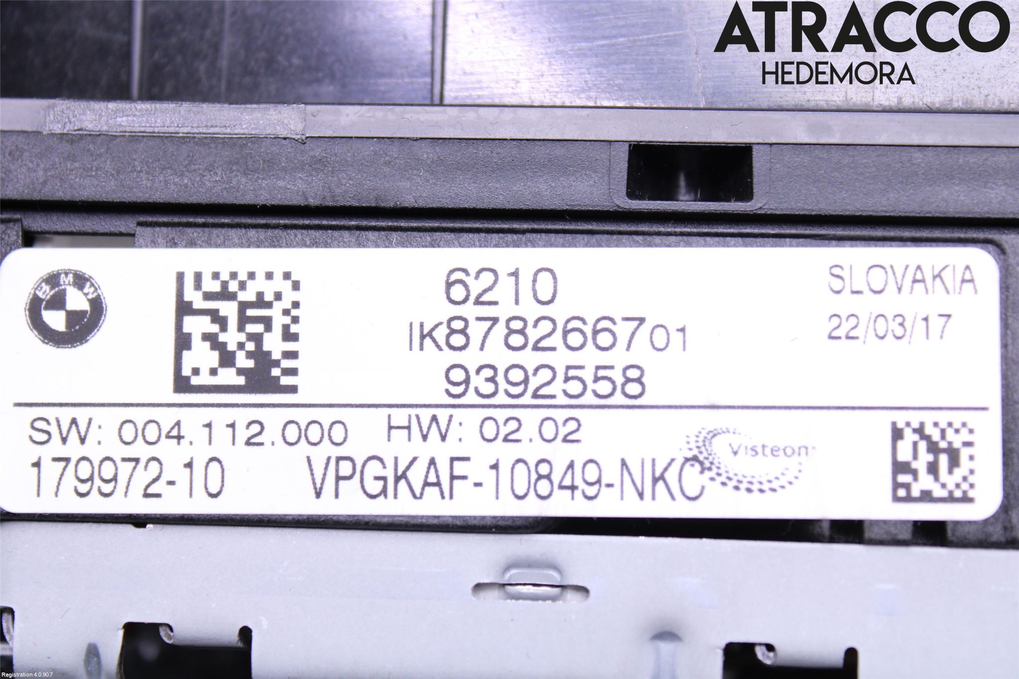 BMW 5 G30/G31/F90 17-23 Instr Kombinert