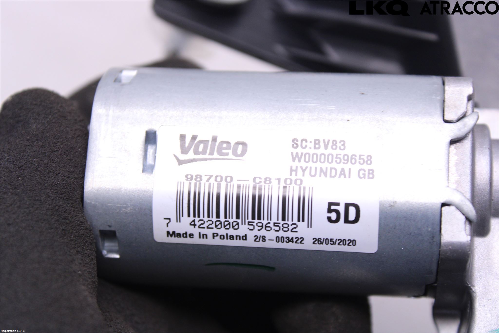 Hyundai i20 GB 15-20 Viskermotor Bakluke