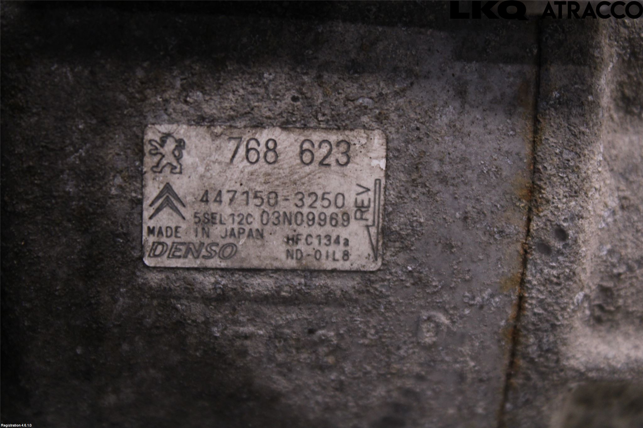 Citroen C4 II 11-18 Varme Ac Kompressor