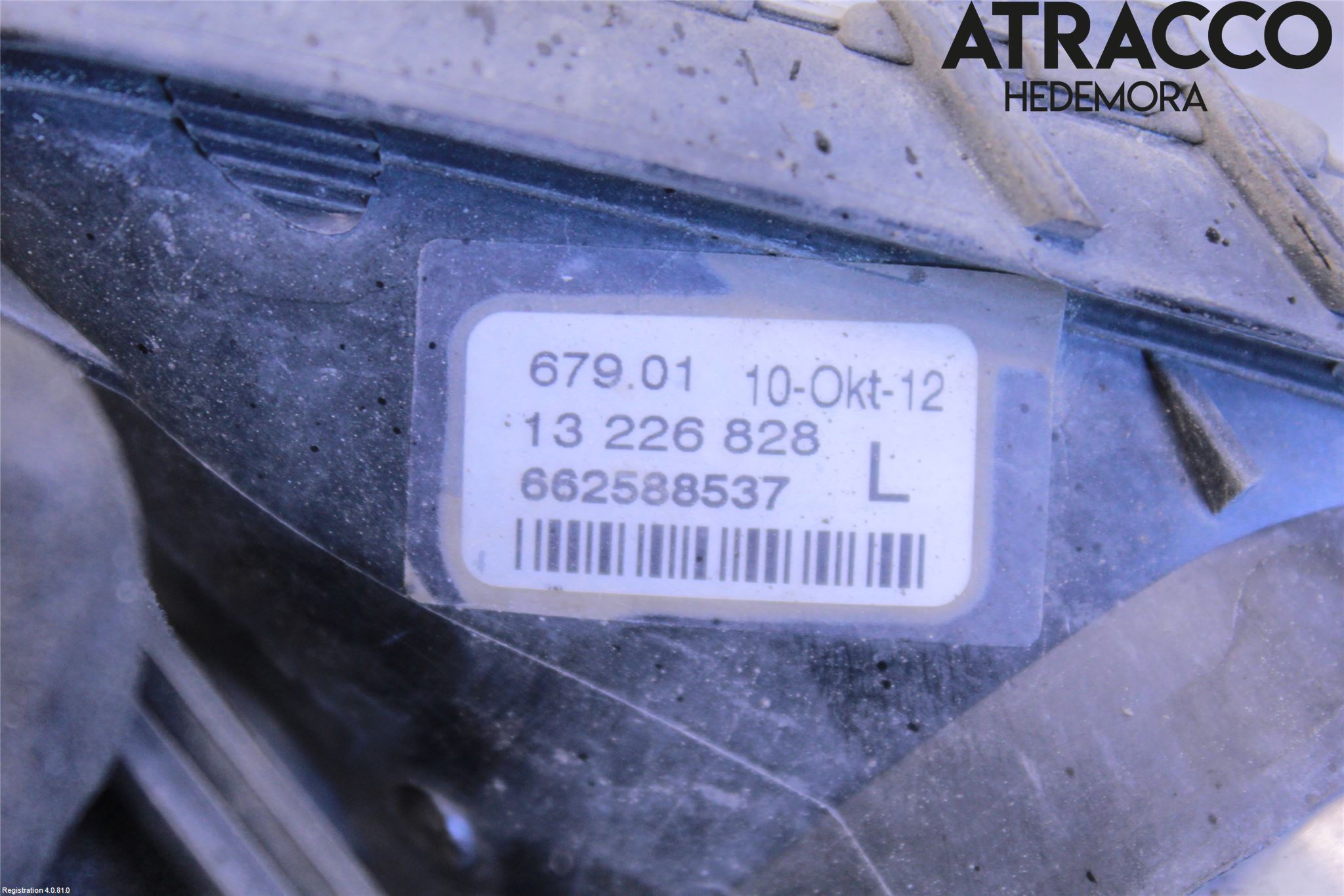 Opel INSIGNIA 09-16 Frontlykt-Kurve-Tåkelys