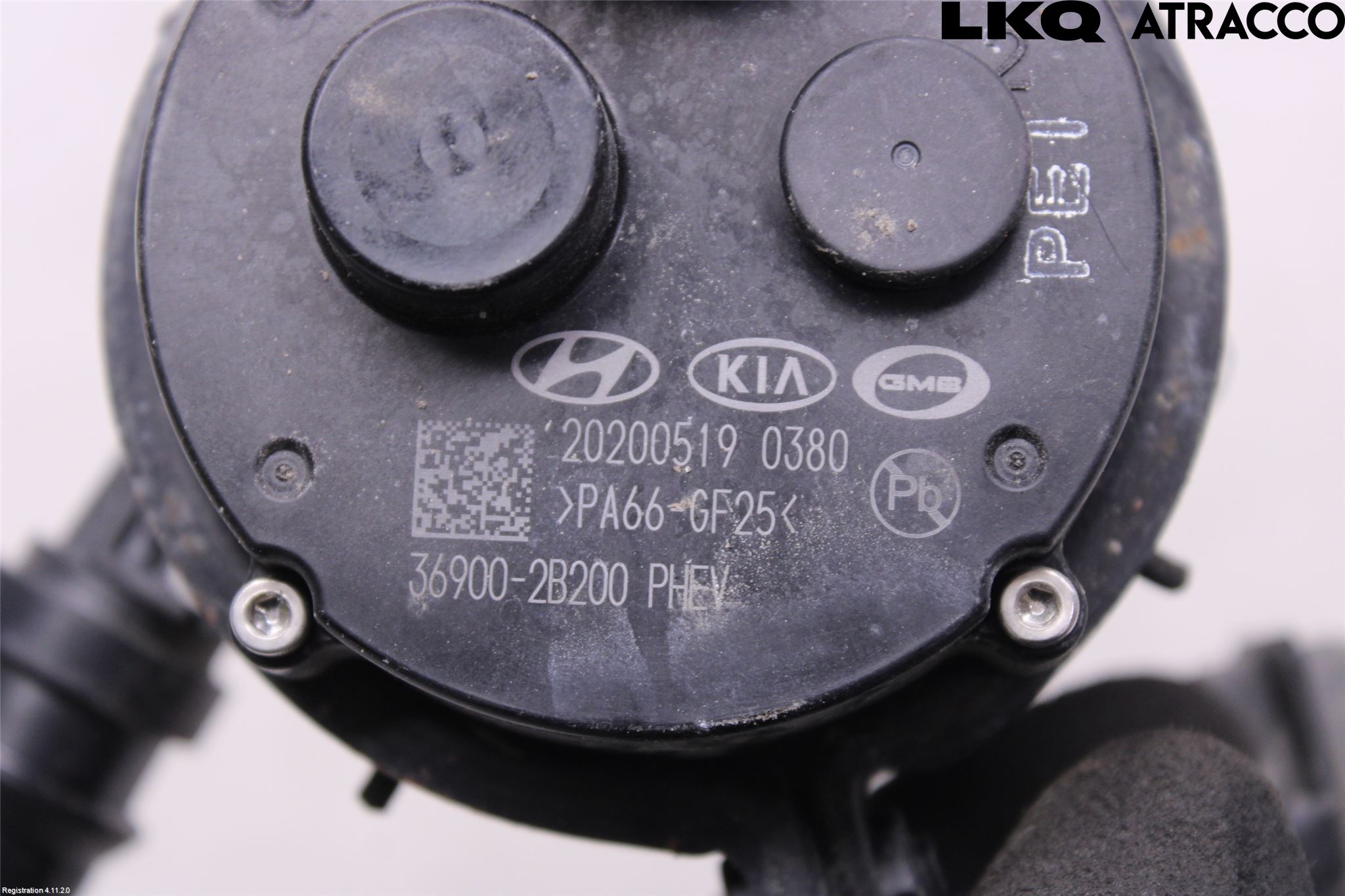 Kia NIRO (DE) 17-22 Varme Sirkulasjonspumpe