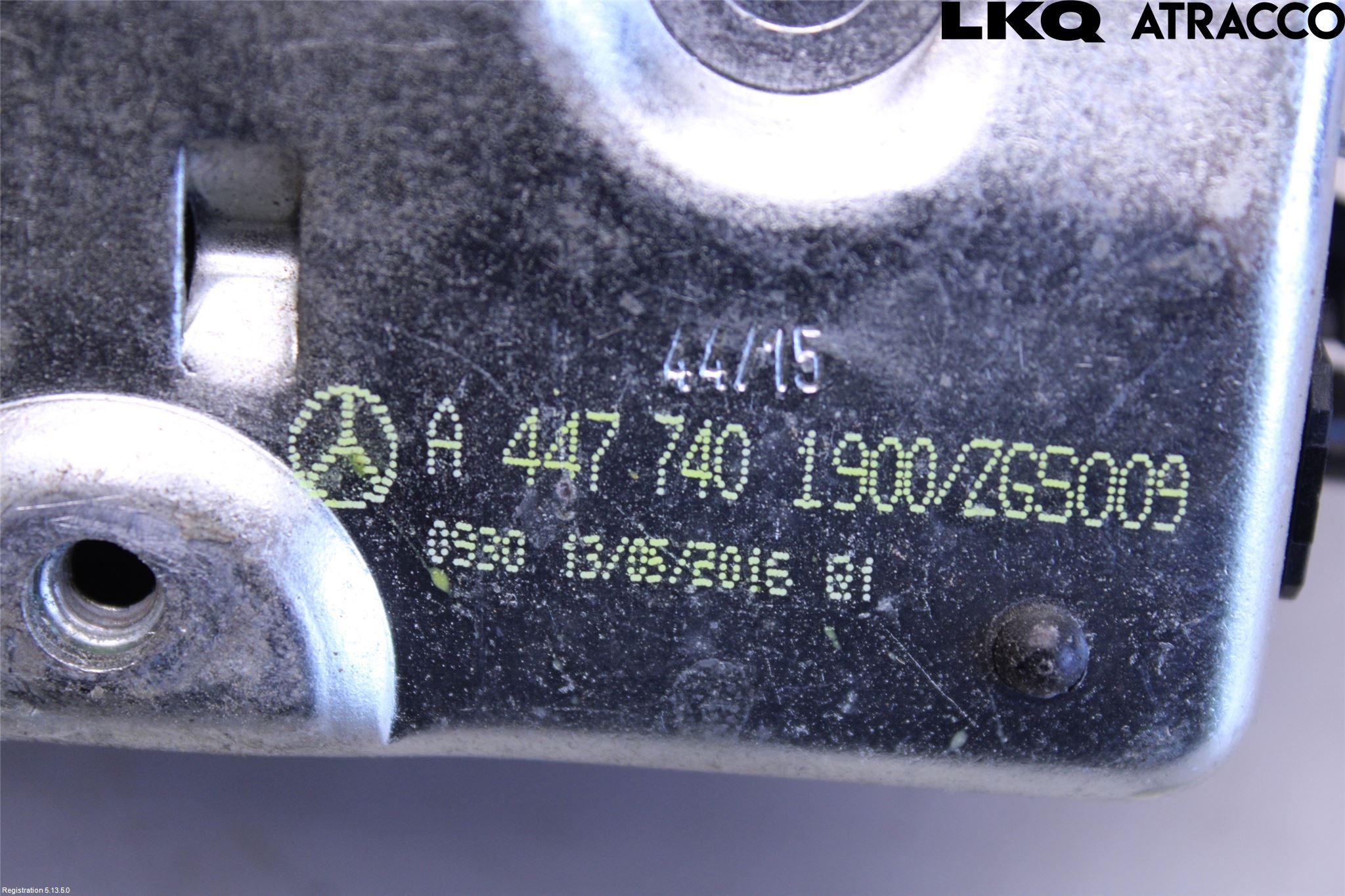 Mercedes-Benz MB VITO/V-KLASS (W640,W447,W448) 14- Bakluke-Lokk Låsekasse