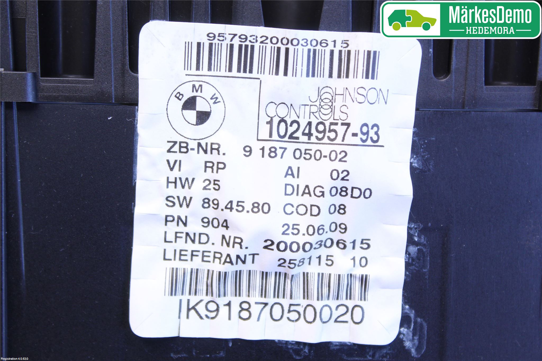 BMW 1 E87/81 5D/3D 03-11 Instr Kombinert