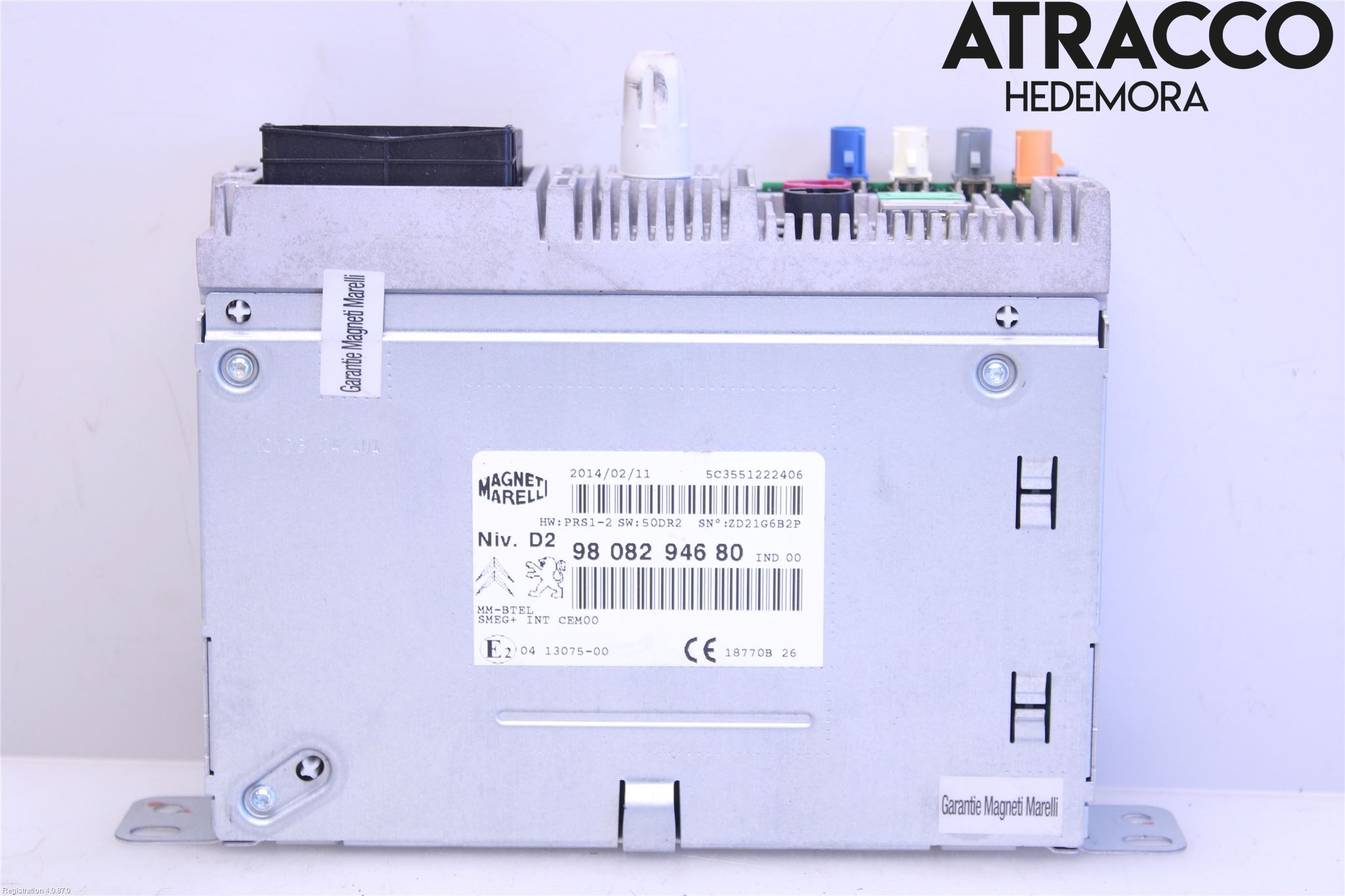 Citroen C4 GRAND PICASSO 14-18 Stereo Radio Med Cd