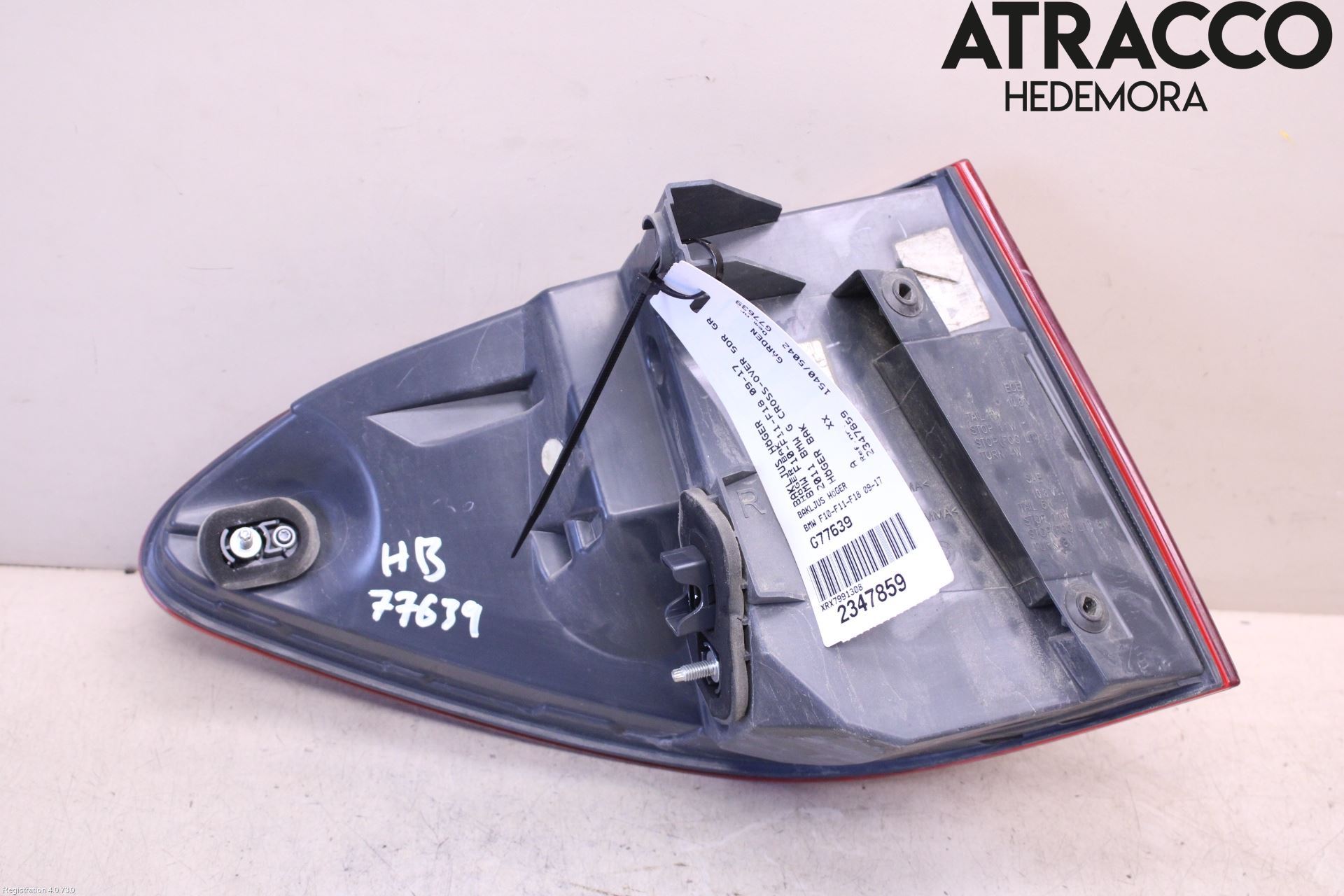 BMW 5 F10/F11/F18 09-17 Baklykt Høyre