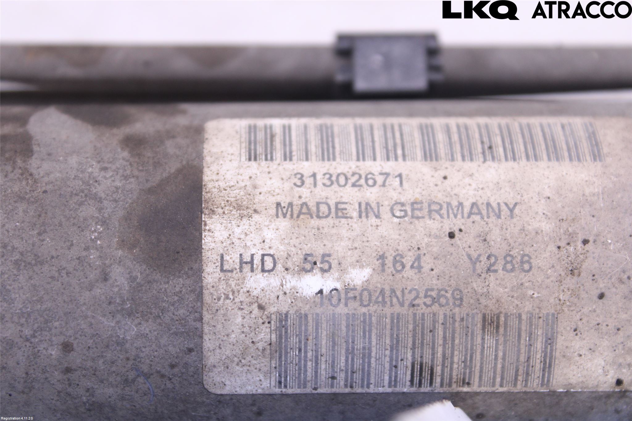 Volvo V70 08-13 Servo Snekke - Tannstang