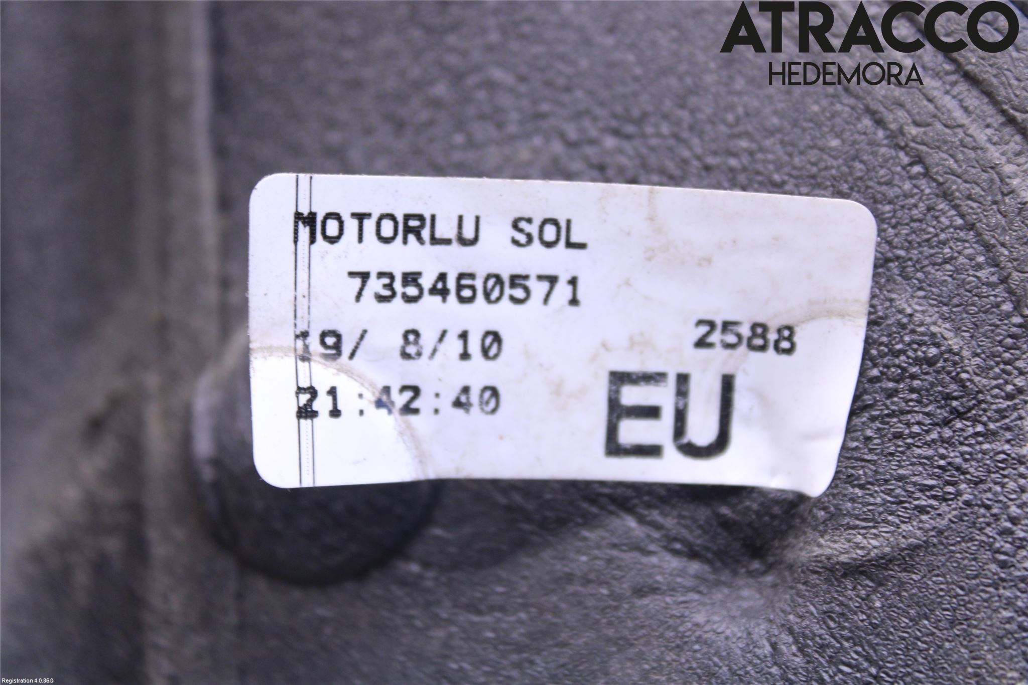 Fiat FIORINO Speil V M-El Justering