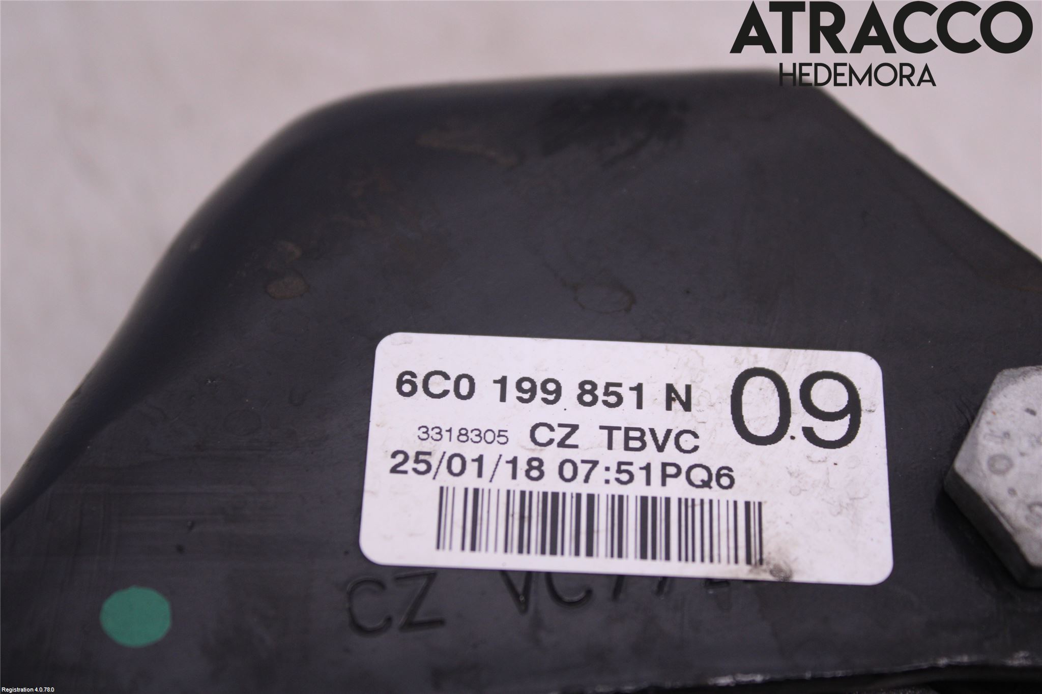 Skoda FABIA 15-21 Motor Feste Stål-Alu