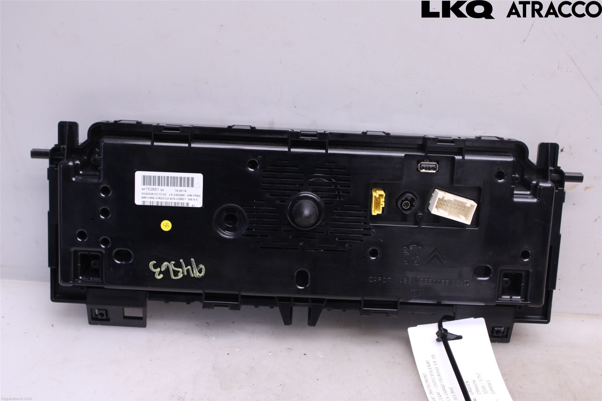 Citroen C4 GRAND PICASSO 14-18 Instr Kombinert